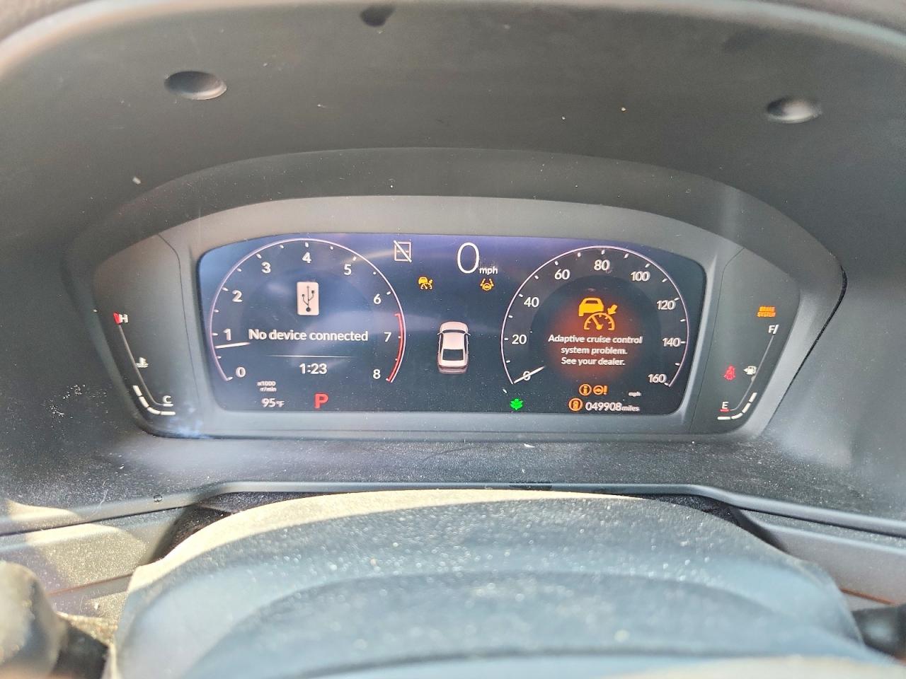 2023 Honda Accord Ex Blue vin: 1HGCY1F38PA003621