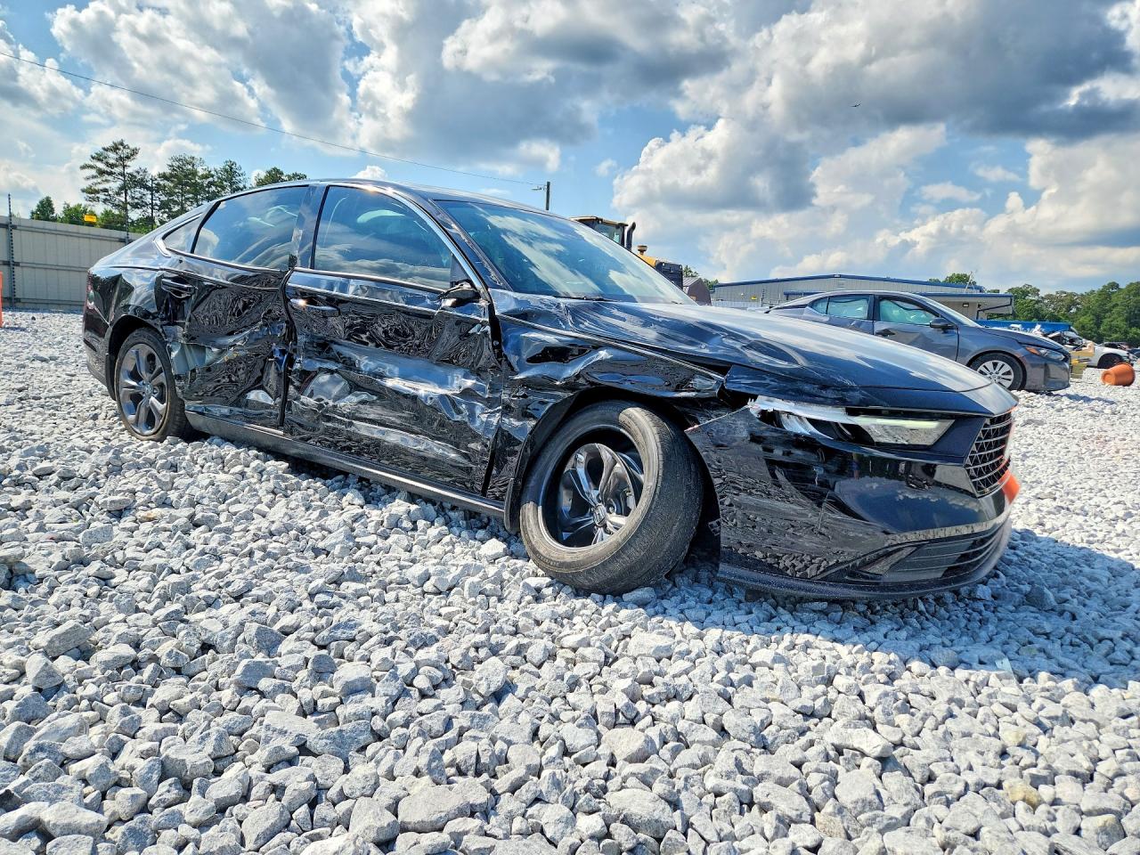 2023 Honda Accord Ex Black vin: 1HGCY1F39PA040306