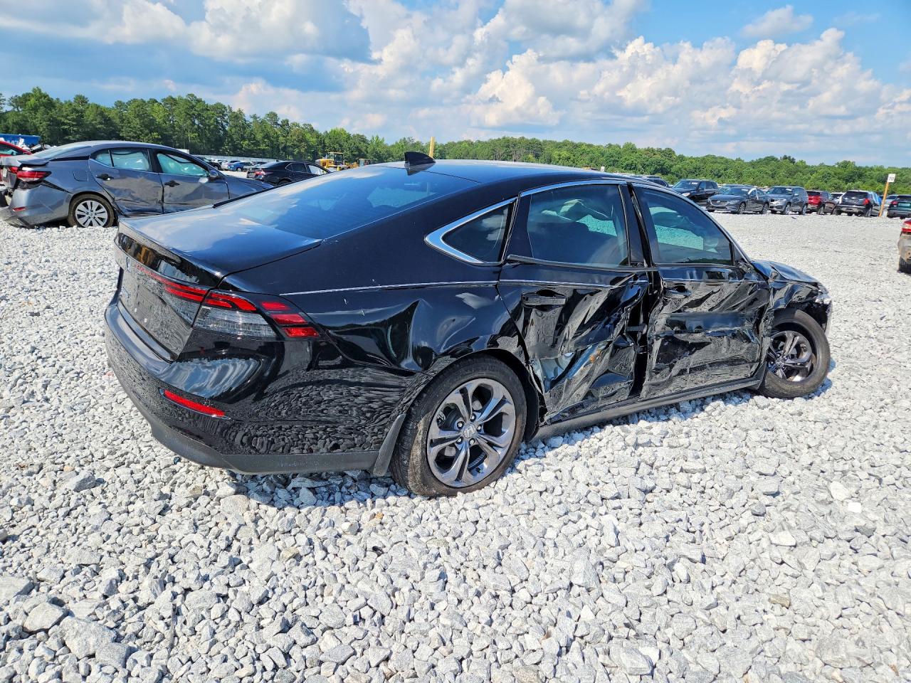 2023 Honda Accord Ex Black vin: 1HGCY1F39PA040306
