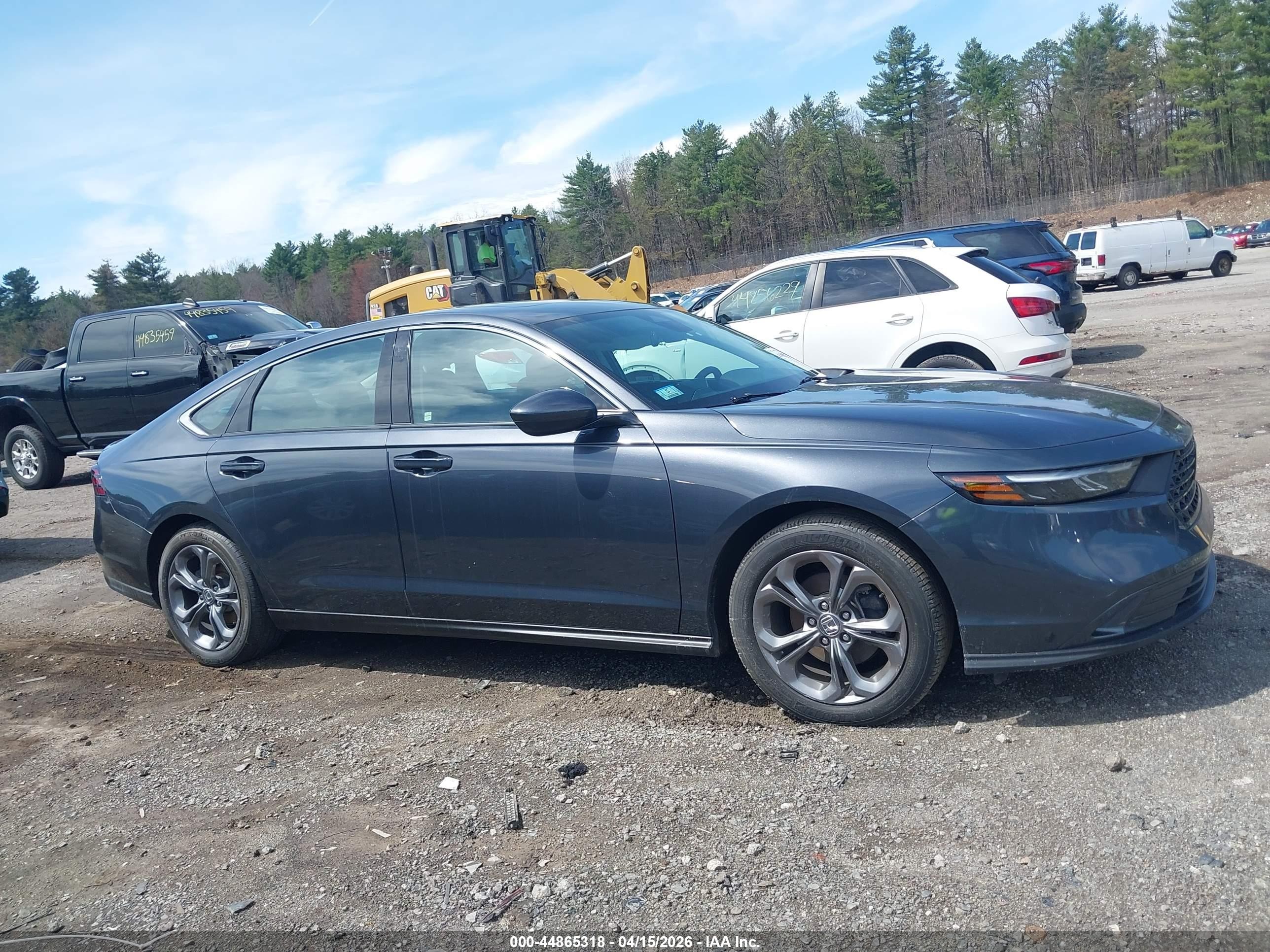 2023 Honda Accord Ex Gray vin: 1HGCY1F39PA053119