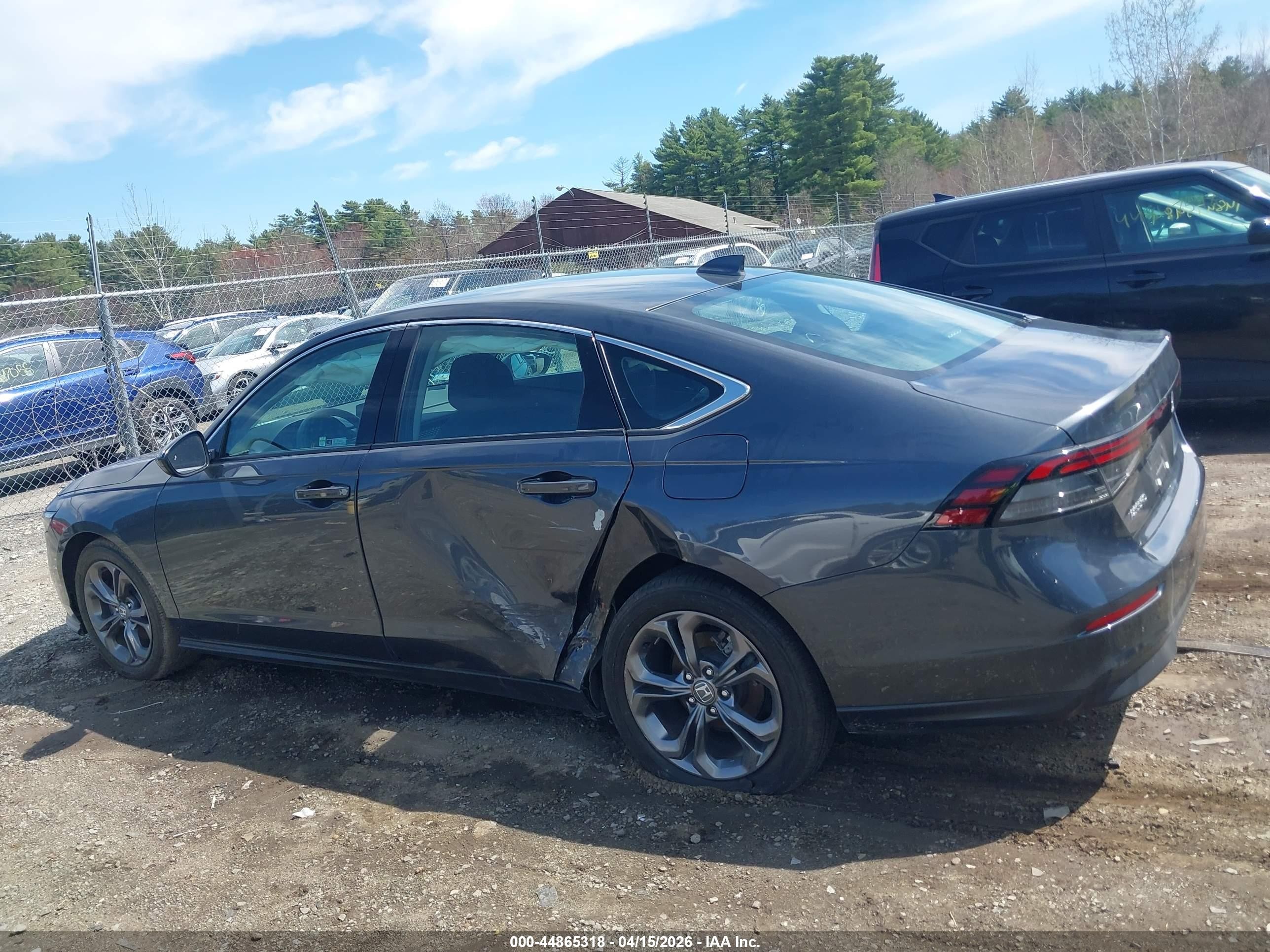 2023 Honda Accord Ex Gray vin: 1HGCY1F39PA053119