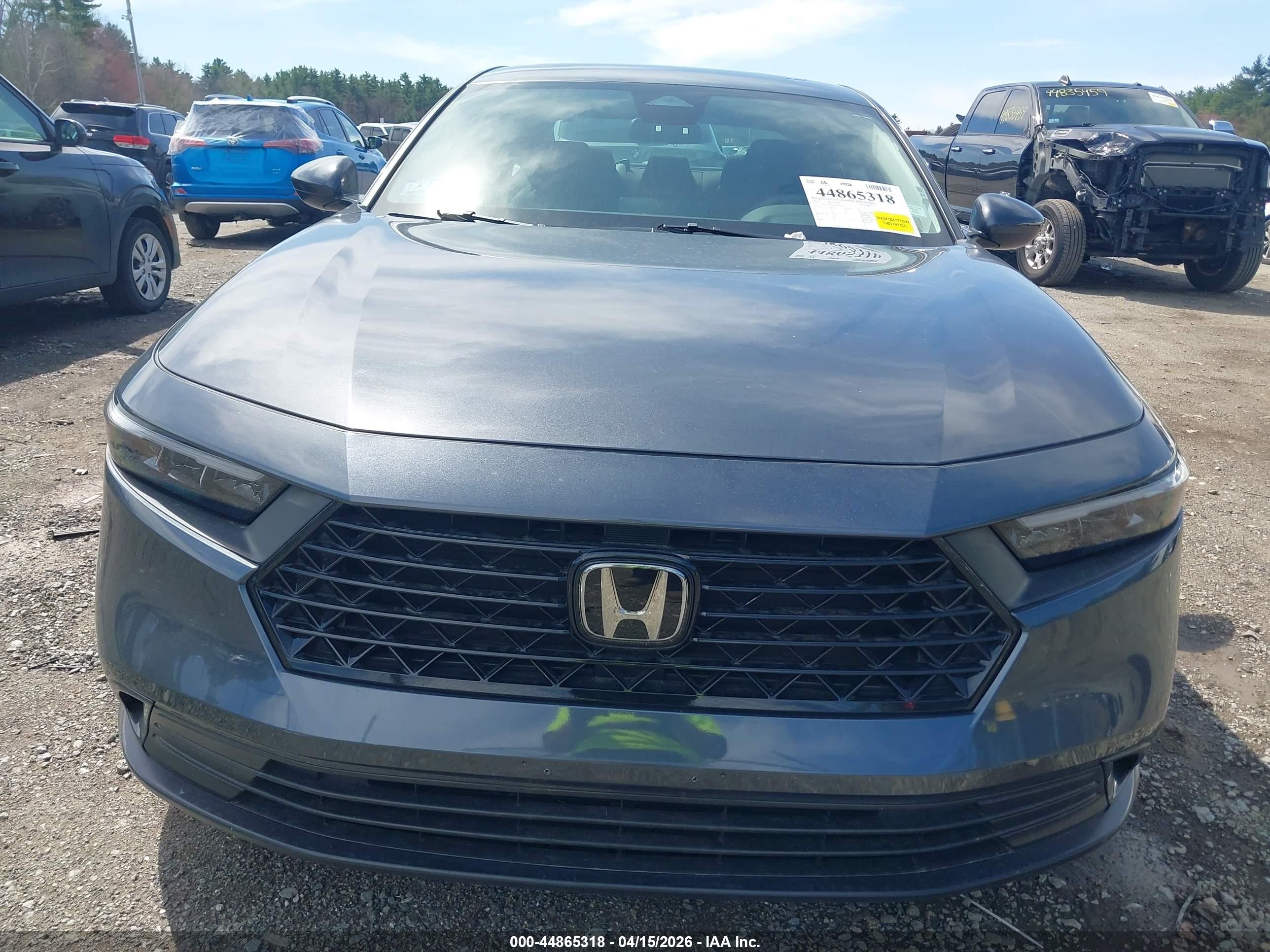 2023 Honda Accord Ex Gray vin: 1HGCY1F39PA053119