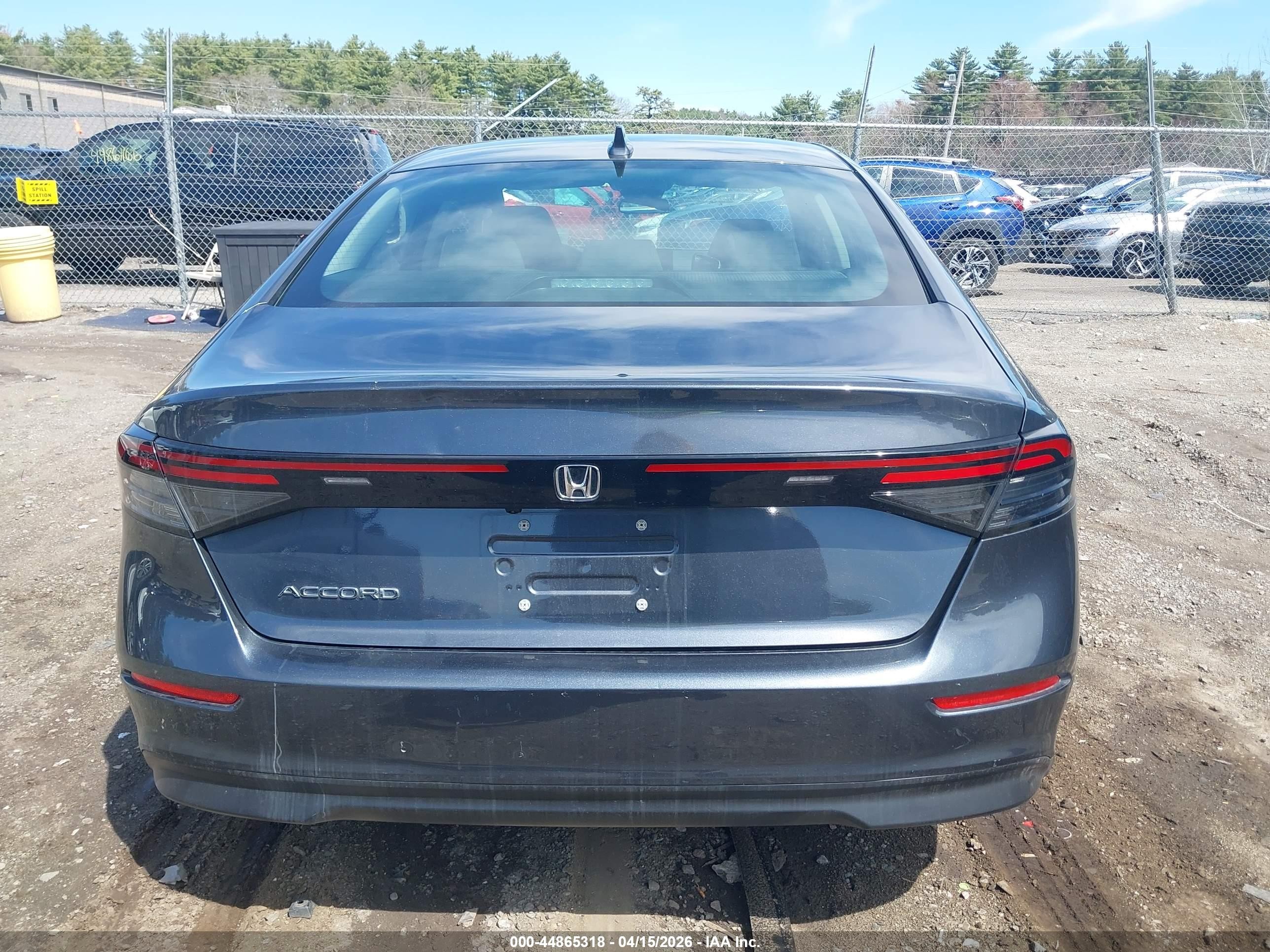 2023 Honda Accord Ex Gray vin: 1HGCY1F39PA053119
