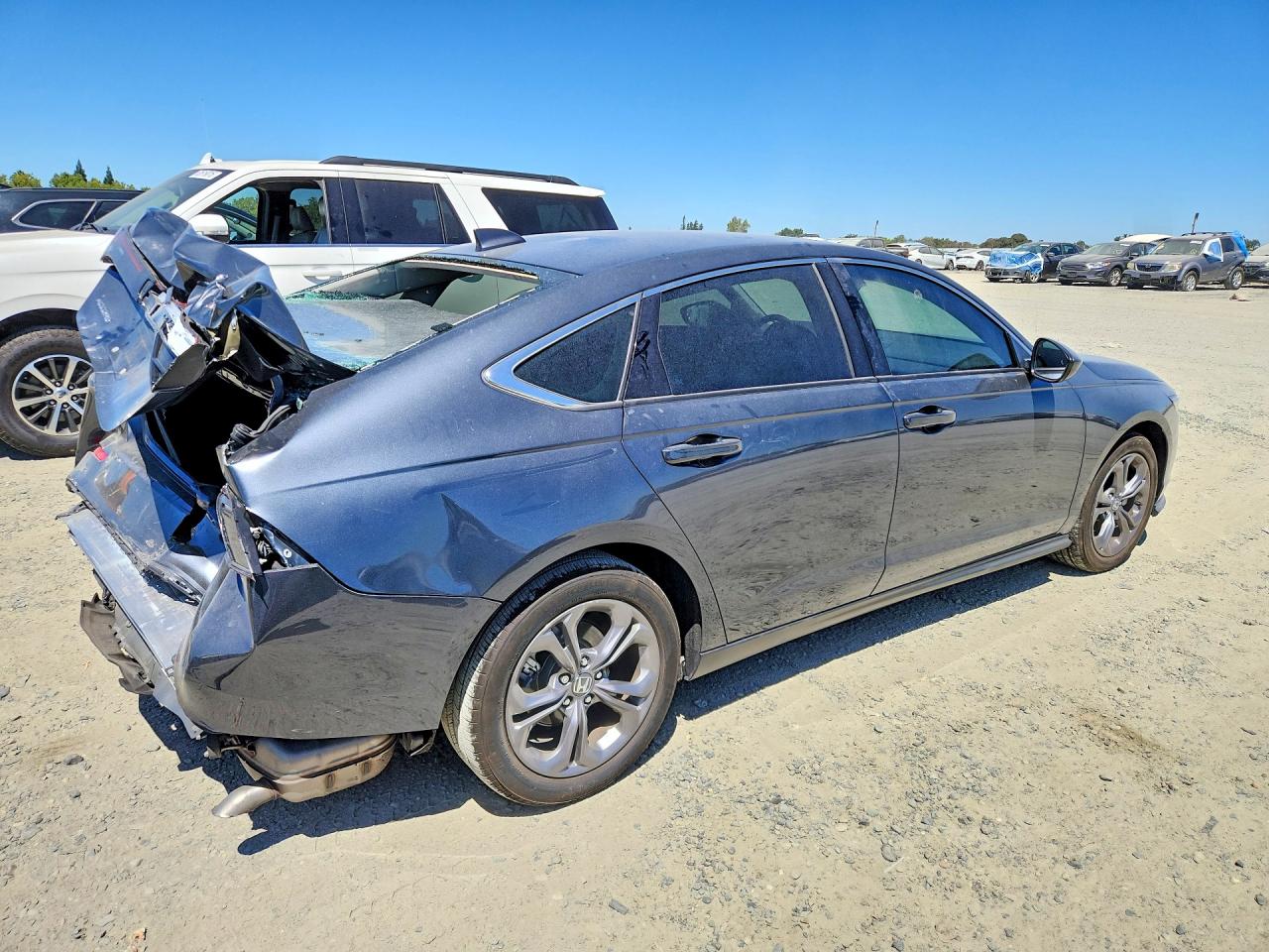2024 Honda Accord Ex Gray vin: 1HGCY1F39RA080498