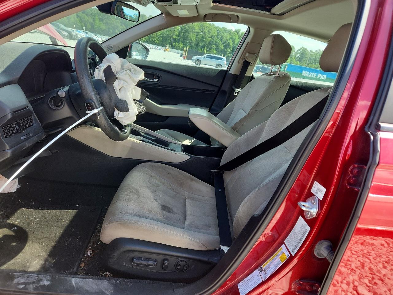 2023 Honda Accord Ex Красный vin: 1HGCY1F3XPA049922