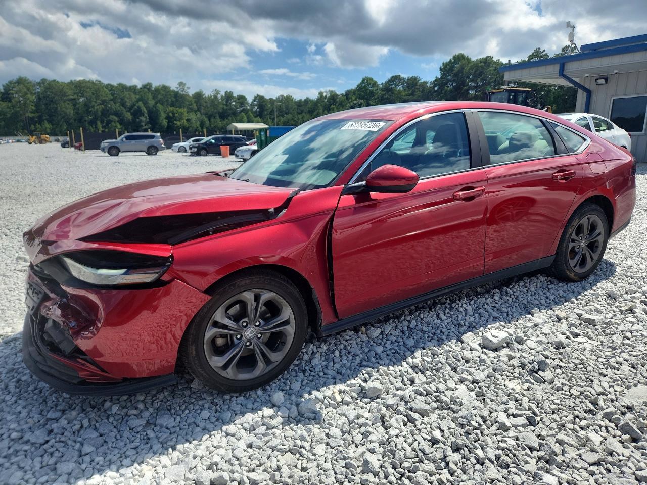 2023 Honda Accord Ex Red vin: 1HGCY1F3XPA049922