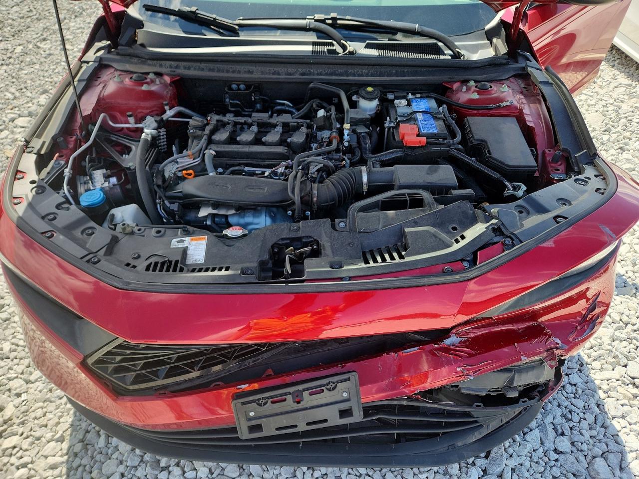 2023 Honda Accord Ex Красный vin: 1HGCY1F3XPA049922