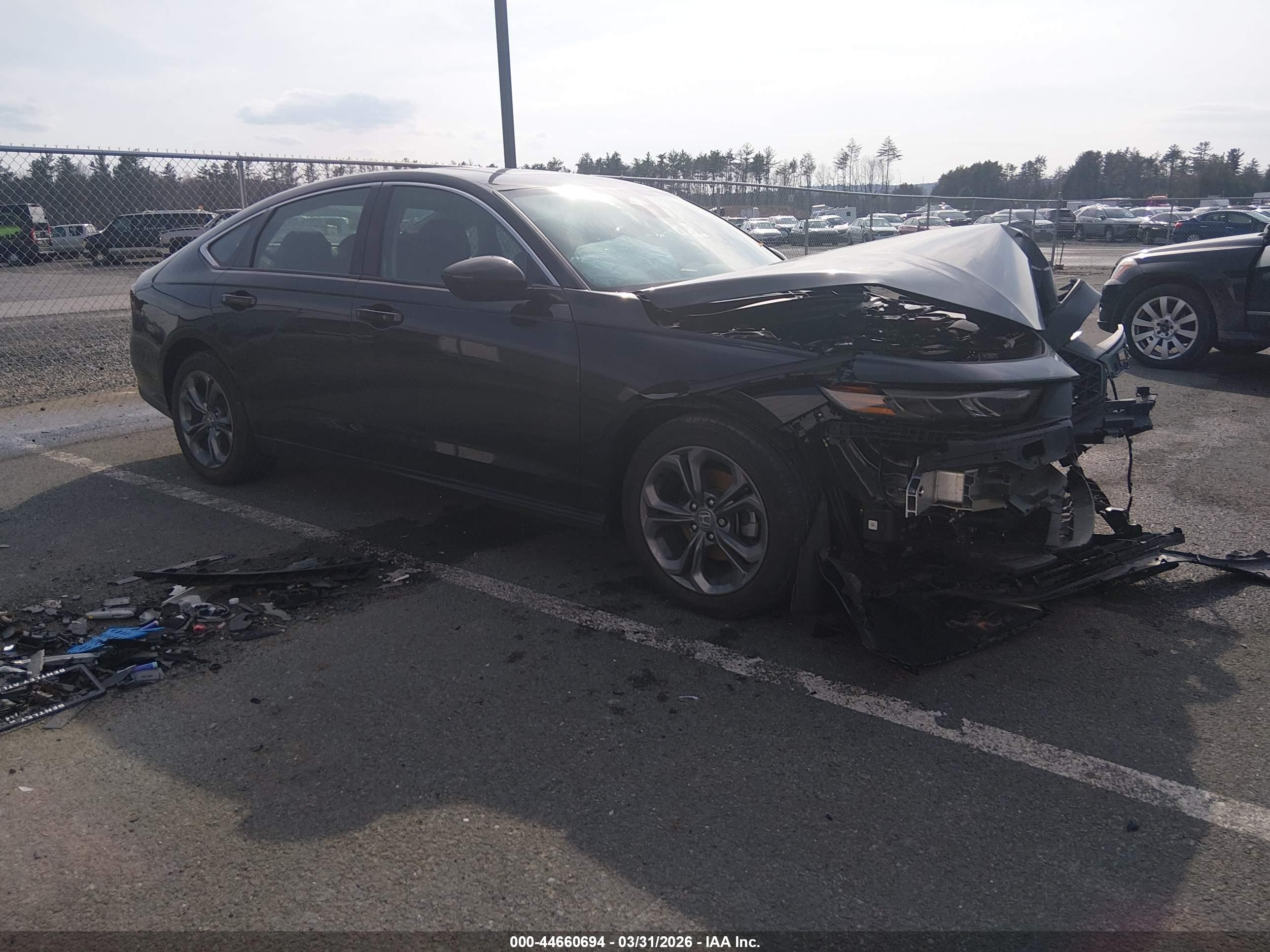 2024 Honda Accord Ex Black vin: 1HGCY1F3XRA054119