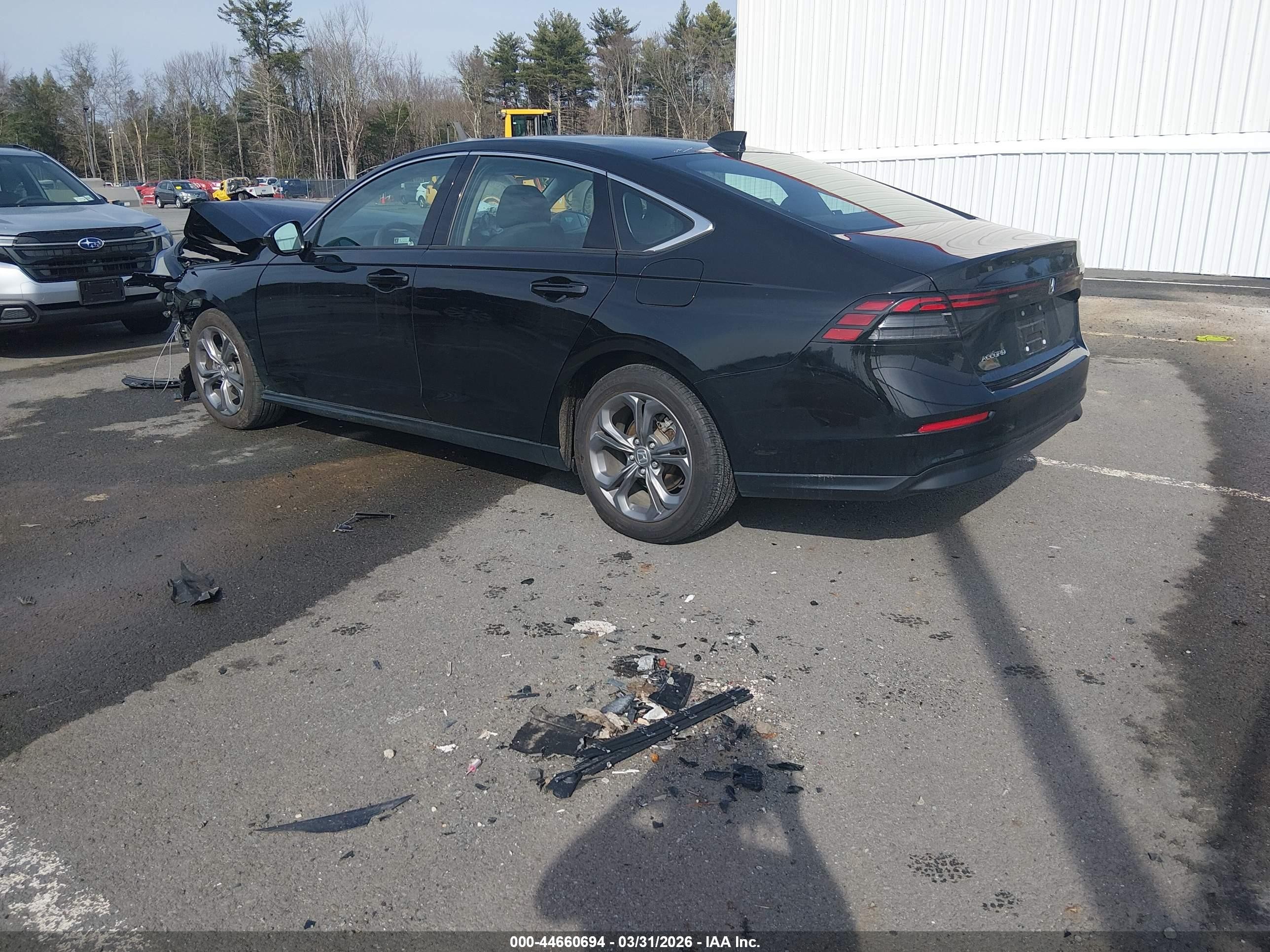 2024 Honda Accord Ex Black vin: 1HGCY1F3XRA054119