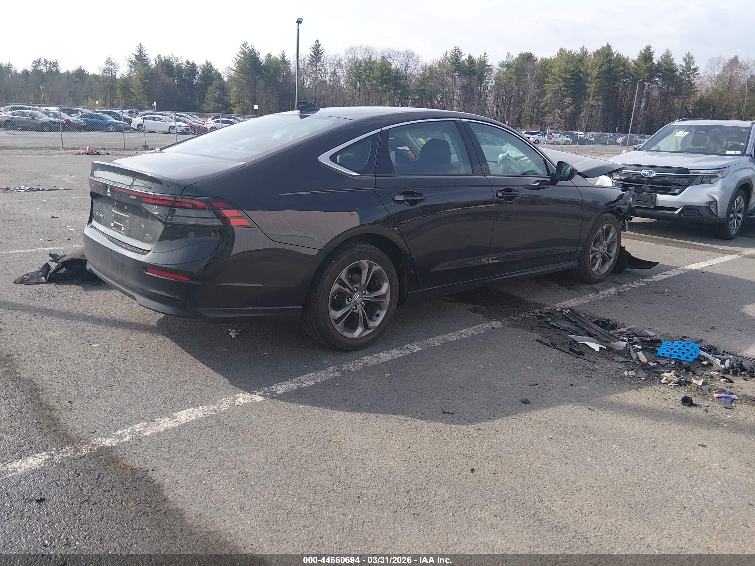 2024 Honda Accord Ex Black vin: 1HGCY1F3XRA054119