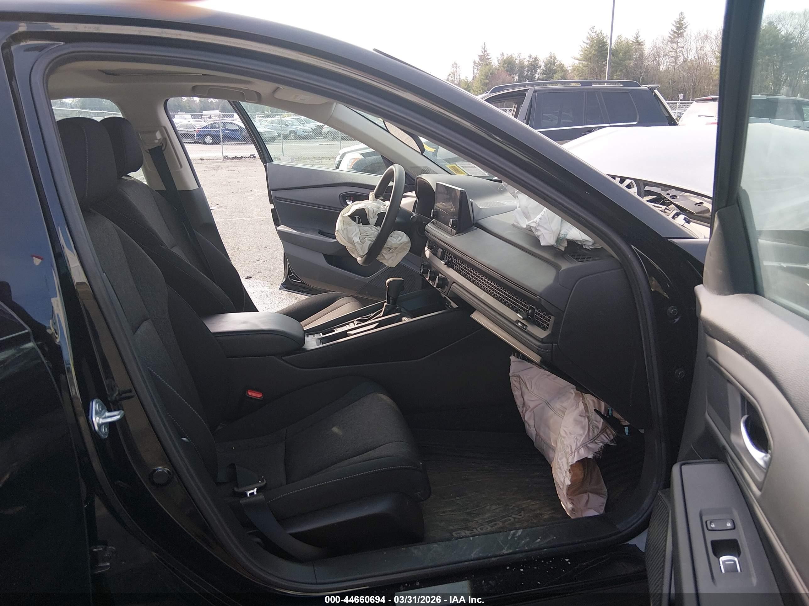 2024 Honda Accord Ex Black vin: 1HGCY1F3XRA054119