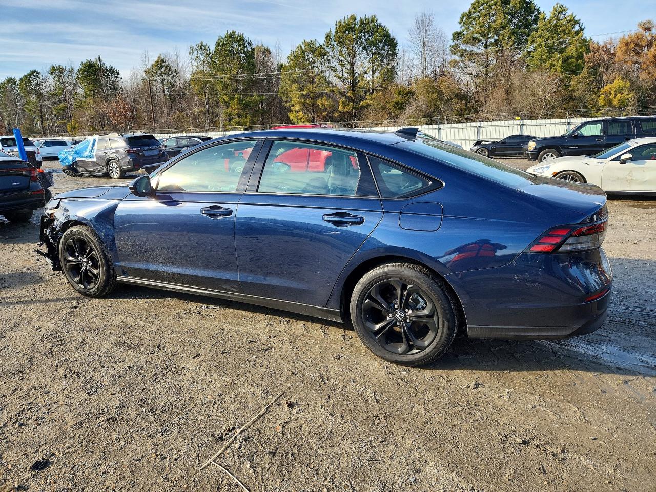 2025 Honda Accord Se Blue vin: 1HGCY1F40SA059487