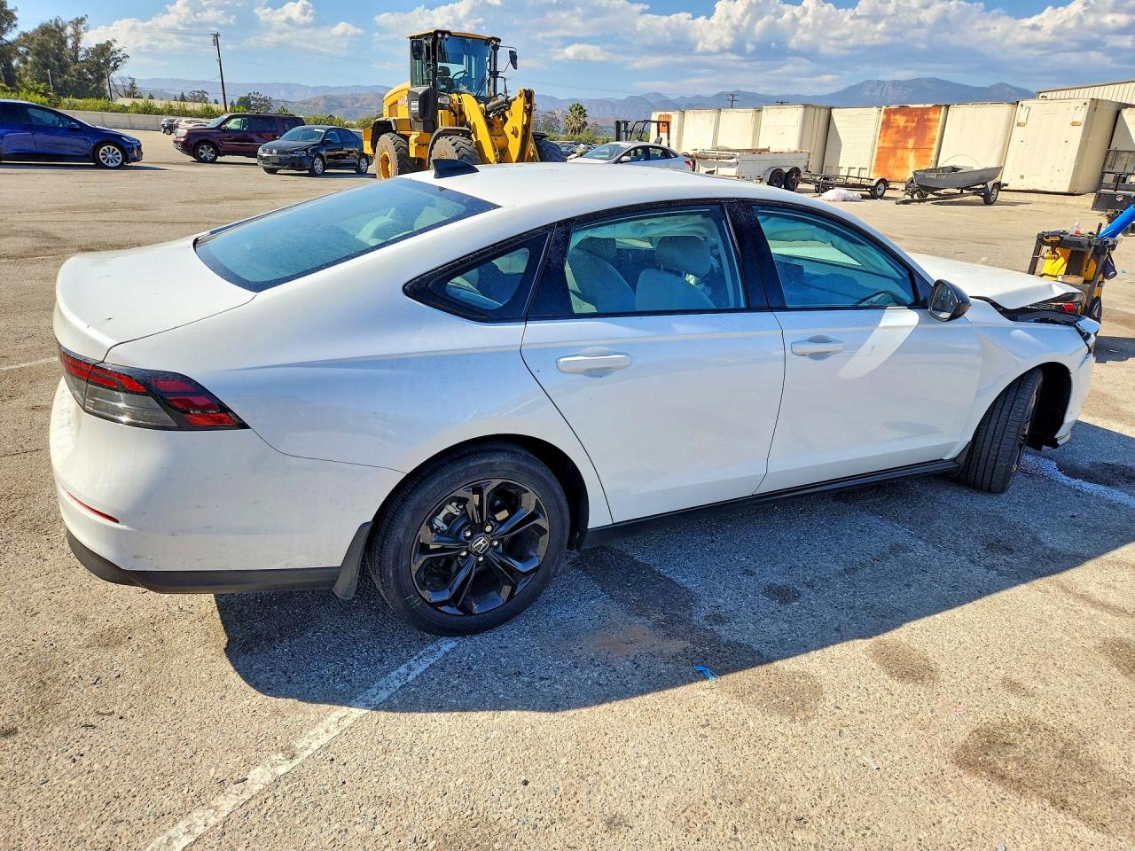 2025 Honda Accord Se White vin: 1HGCY1F41SA000688