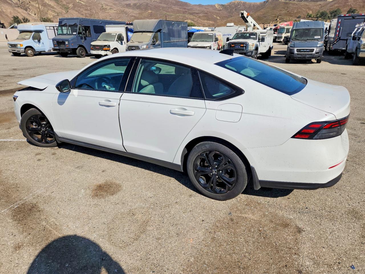 2025 Honda Accord Se White vin: 1HGCY1F41SA000688