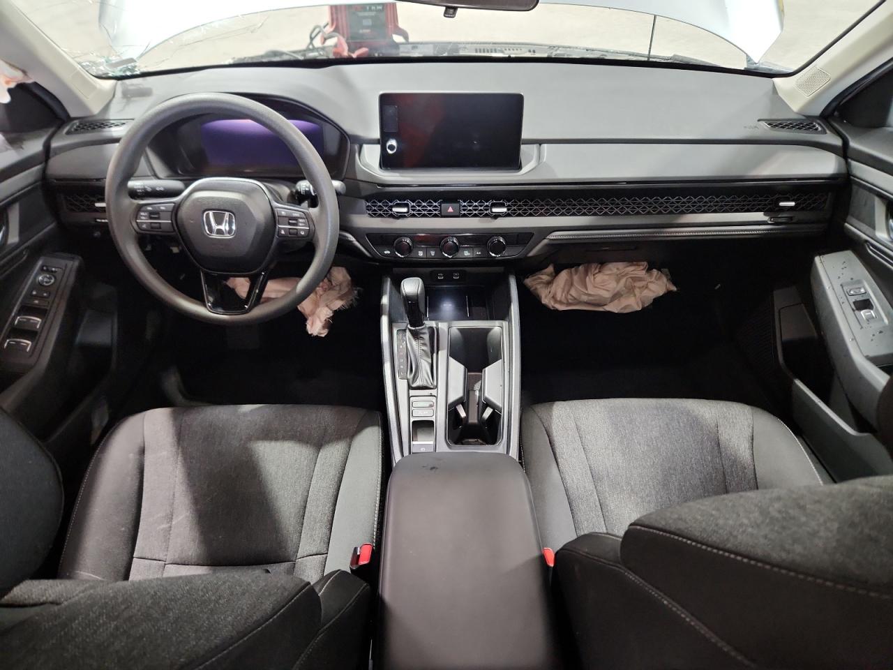 2026 Honda Accord Se Silver vin: 1HGCY1F41TA006881 Damage: Left Side Curtain Air Bag, Deployed, Replacement Required