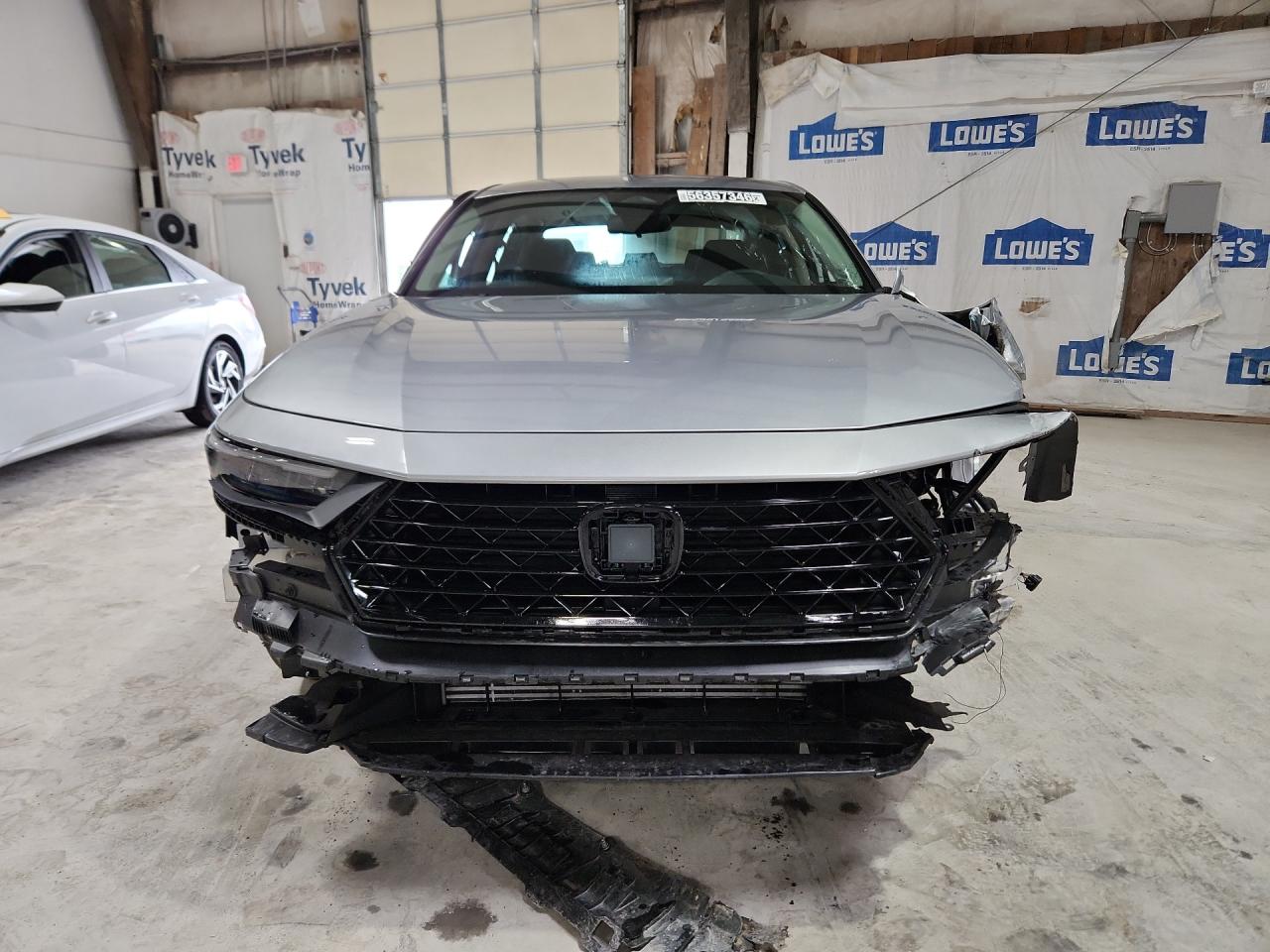 2026 Honda Accord Se Silver vin: 1HGCY1F41TA006881 Damage: Front Bumper/Cover, Broken, Replacement Required