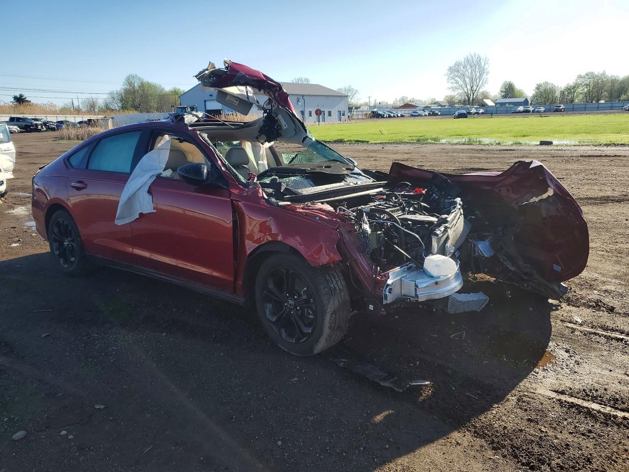 2025 Honda Accord Se Red vin: 1HGCY1F44SA074428