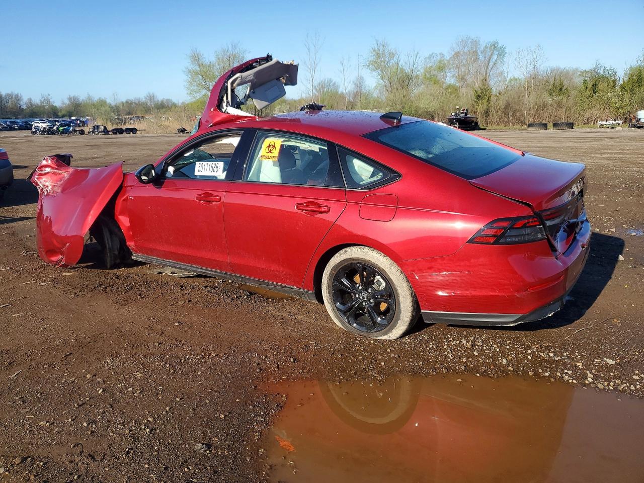 2025 Honda Accord Se Red vin: 1HGCY1F44SA074428