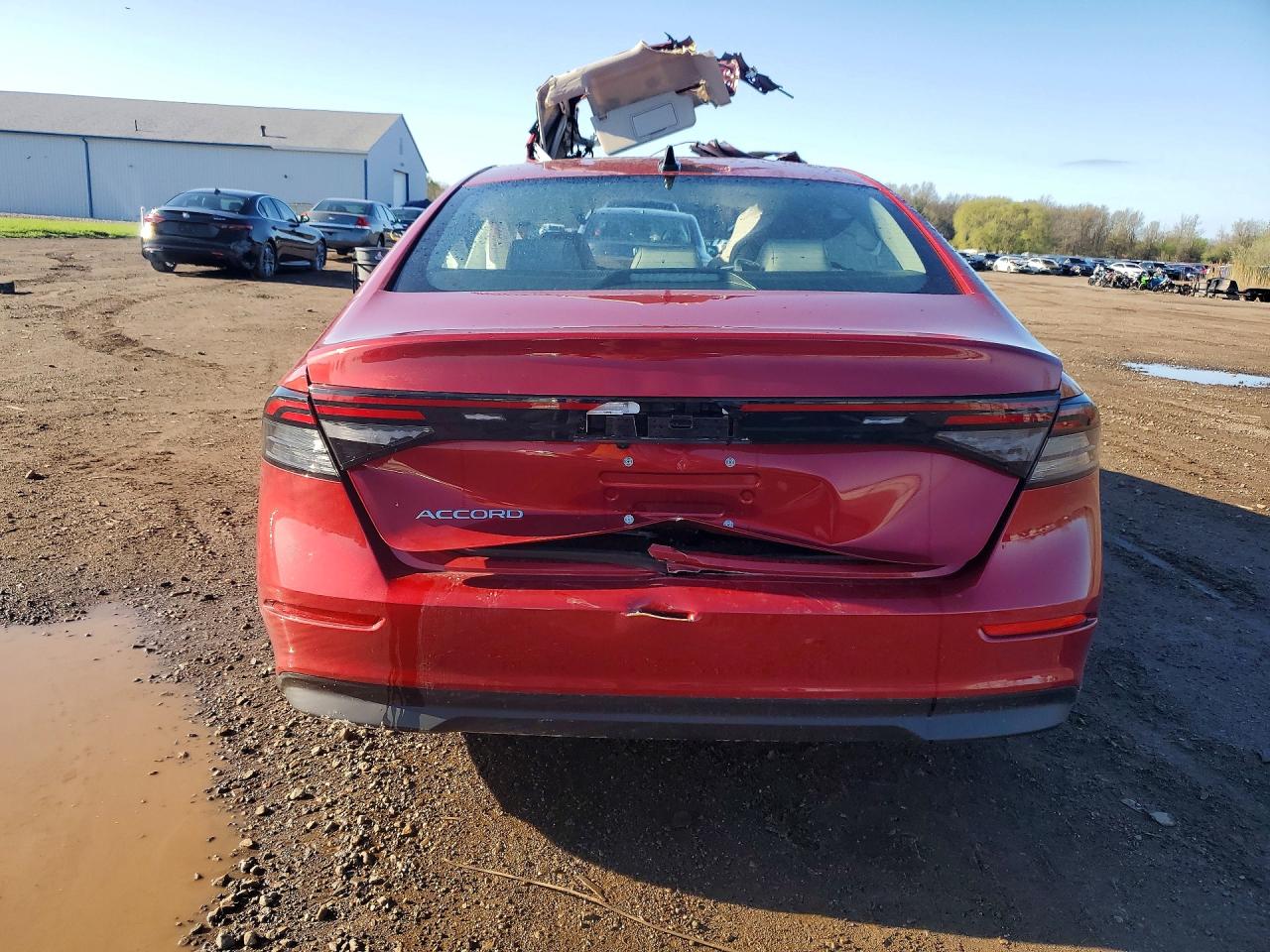 2025 Honda Accord Se Red vin: 1HGCY1F44SA074428