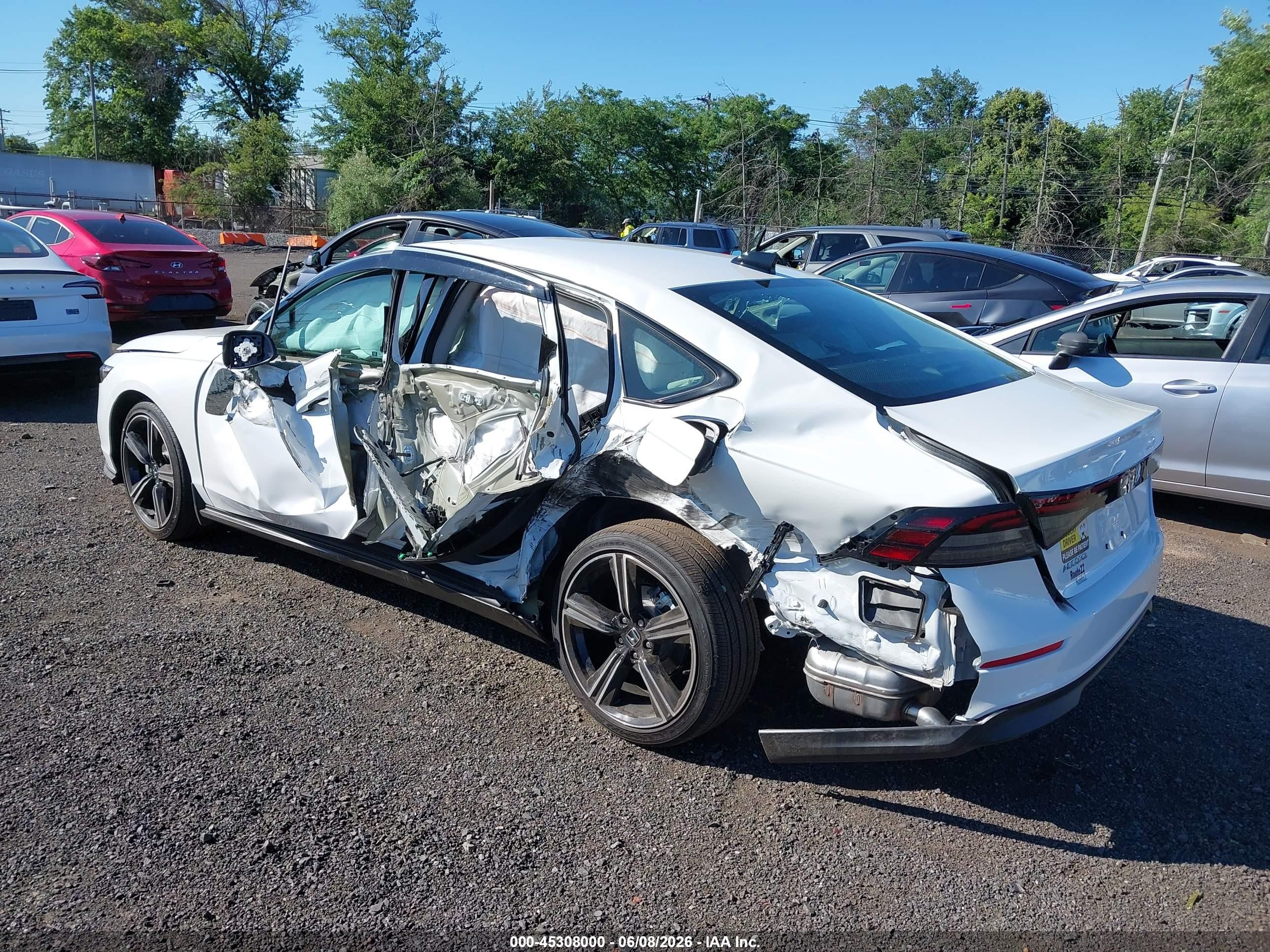 2026 Honda Accord Se White vin: 1HGCY1F44TA002694