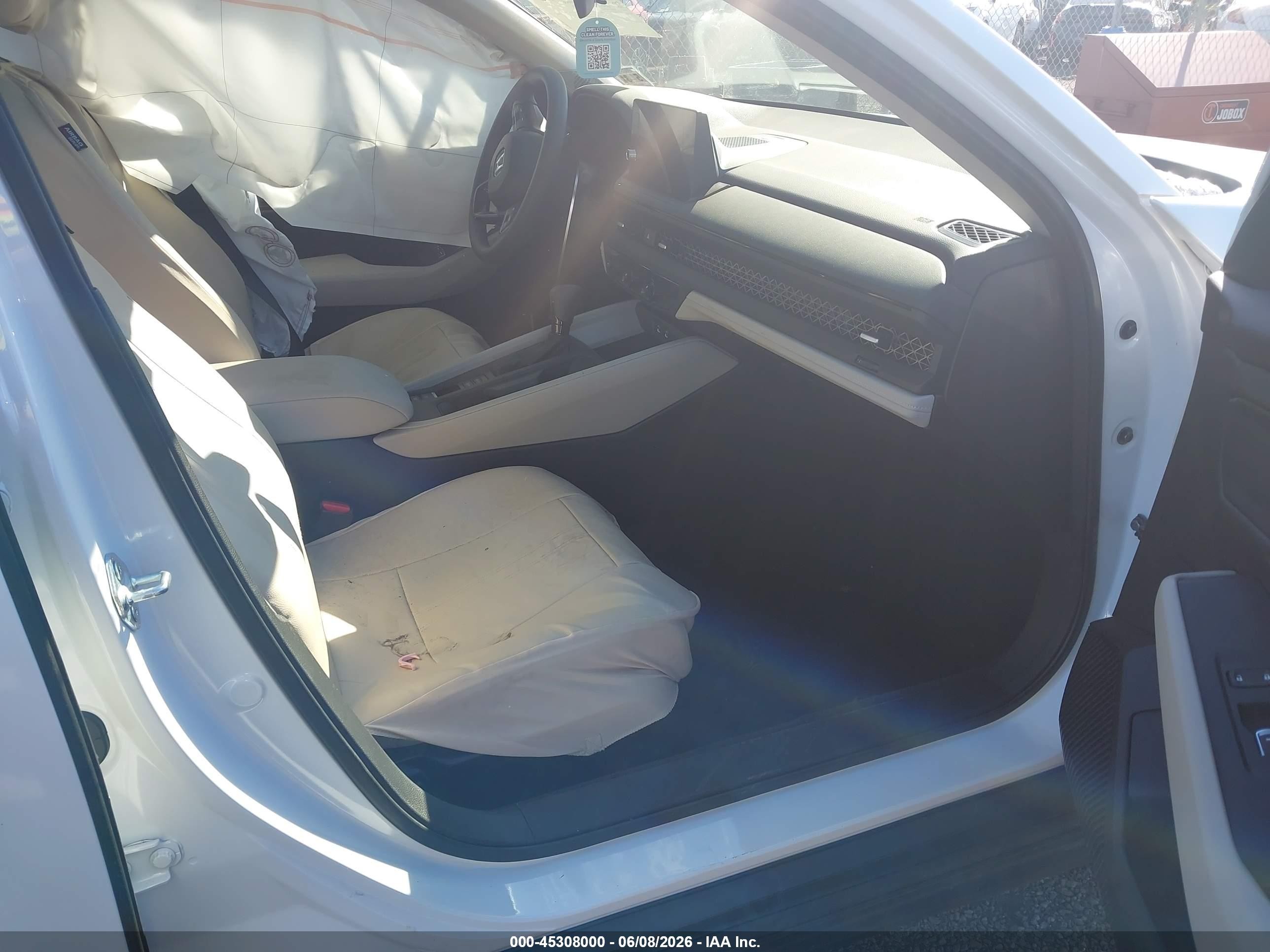2026 Honda Accord Se White vin: 1HGCY1F44TA002694