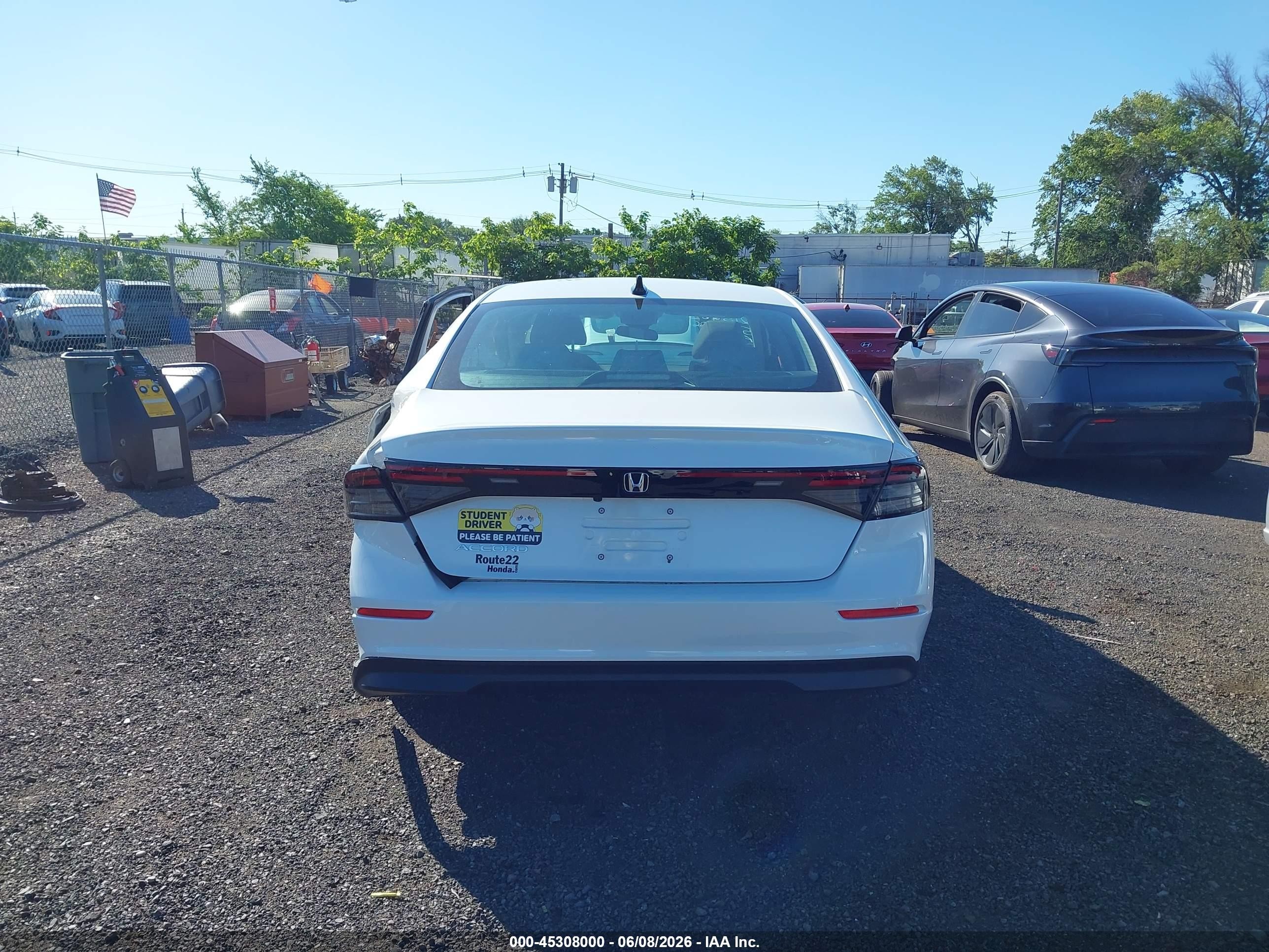 2026 Honda Accord Se White vin: 1HGCY1F44TA002694