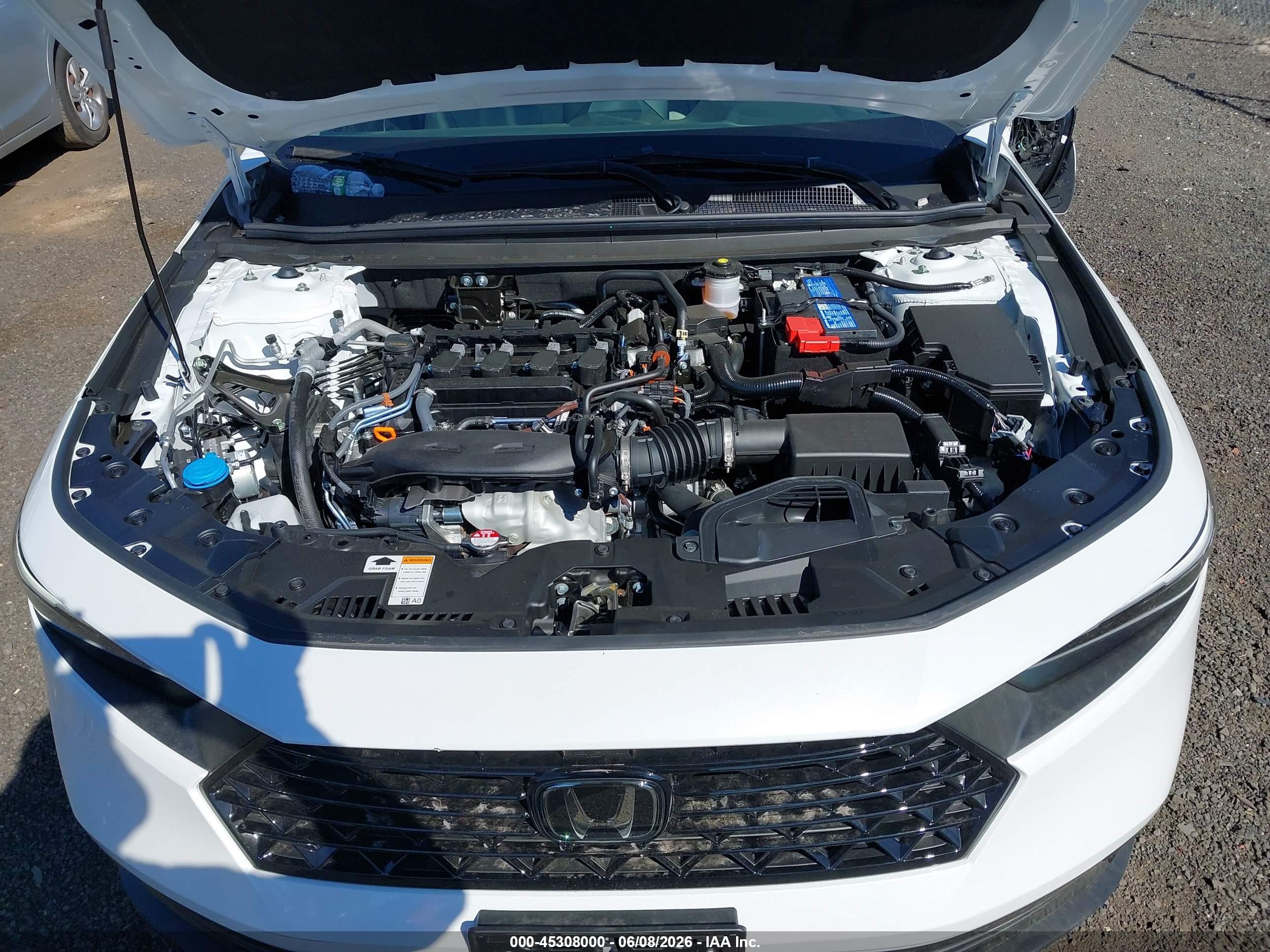 2026 Honda Accord Se White vin: 1HGCY1F44TA002694