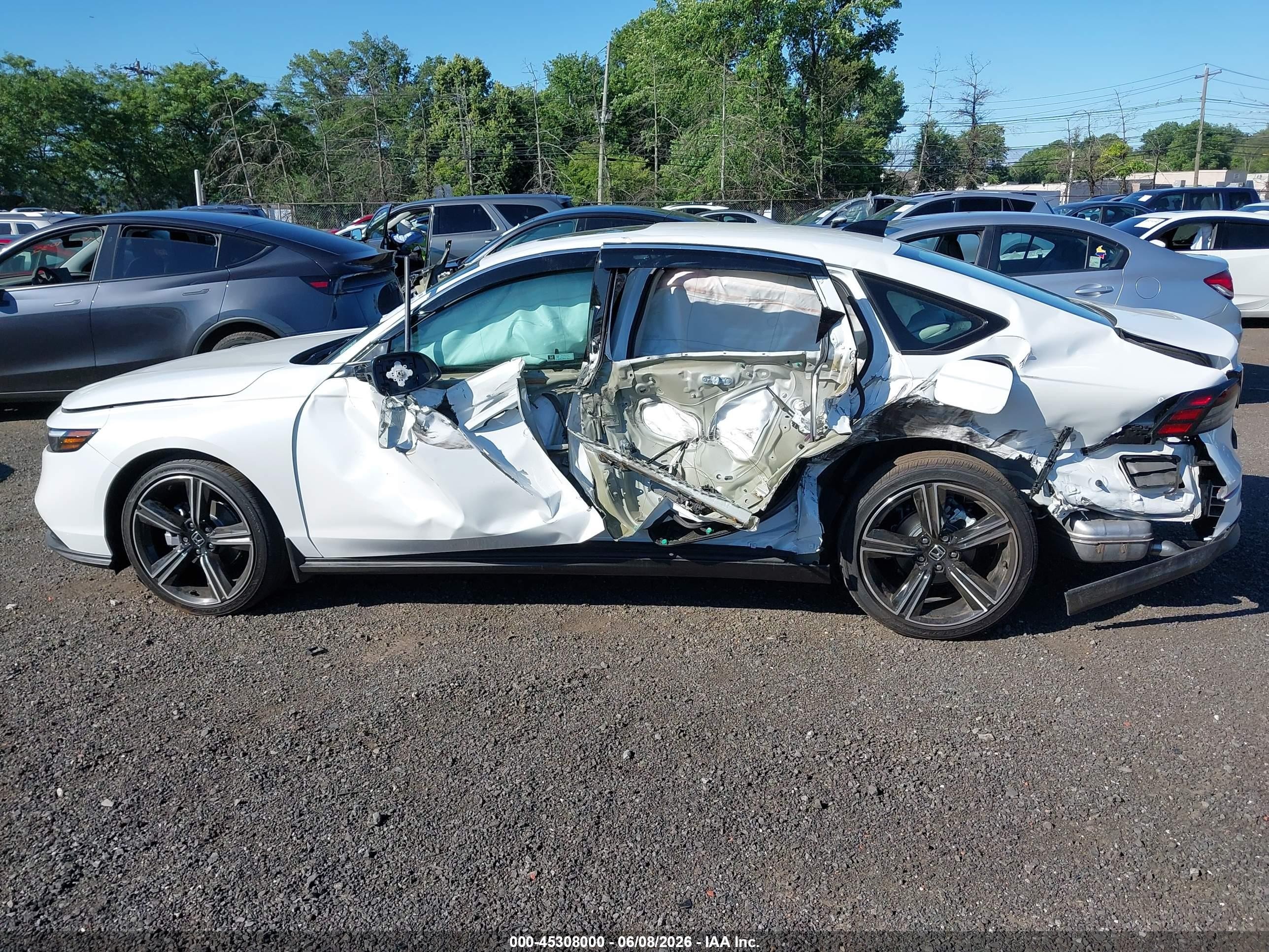 2026 Honda Accord Se White vin: 1HGCY1F44TA002694