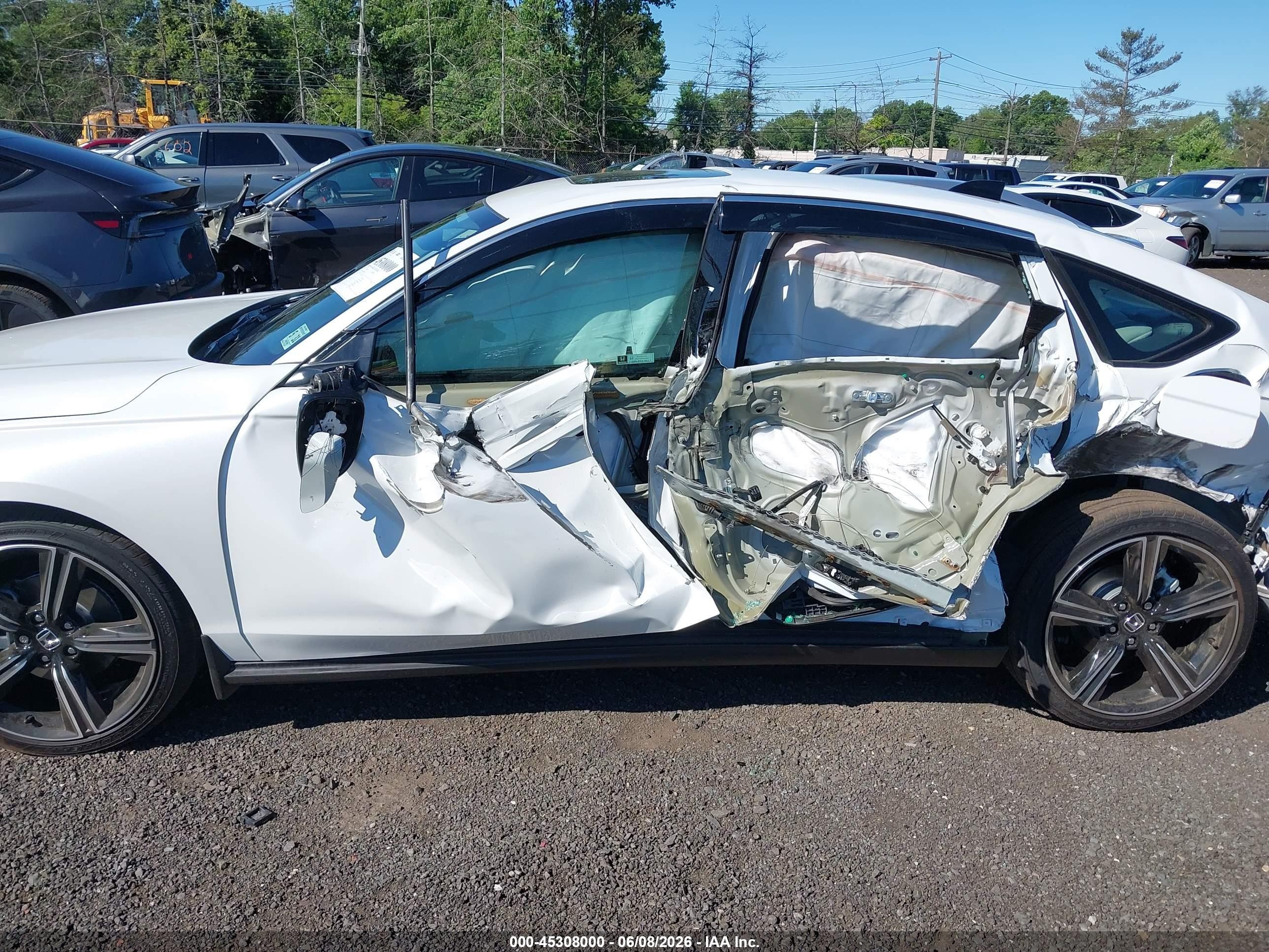 2026 Honda Accord Se White vin: 1HGCY1F44TA002694