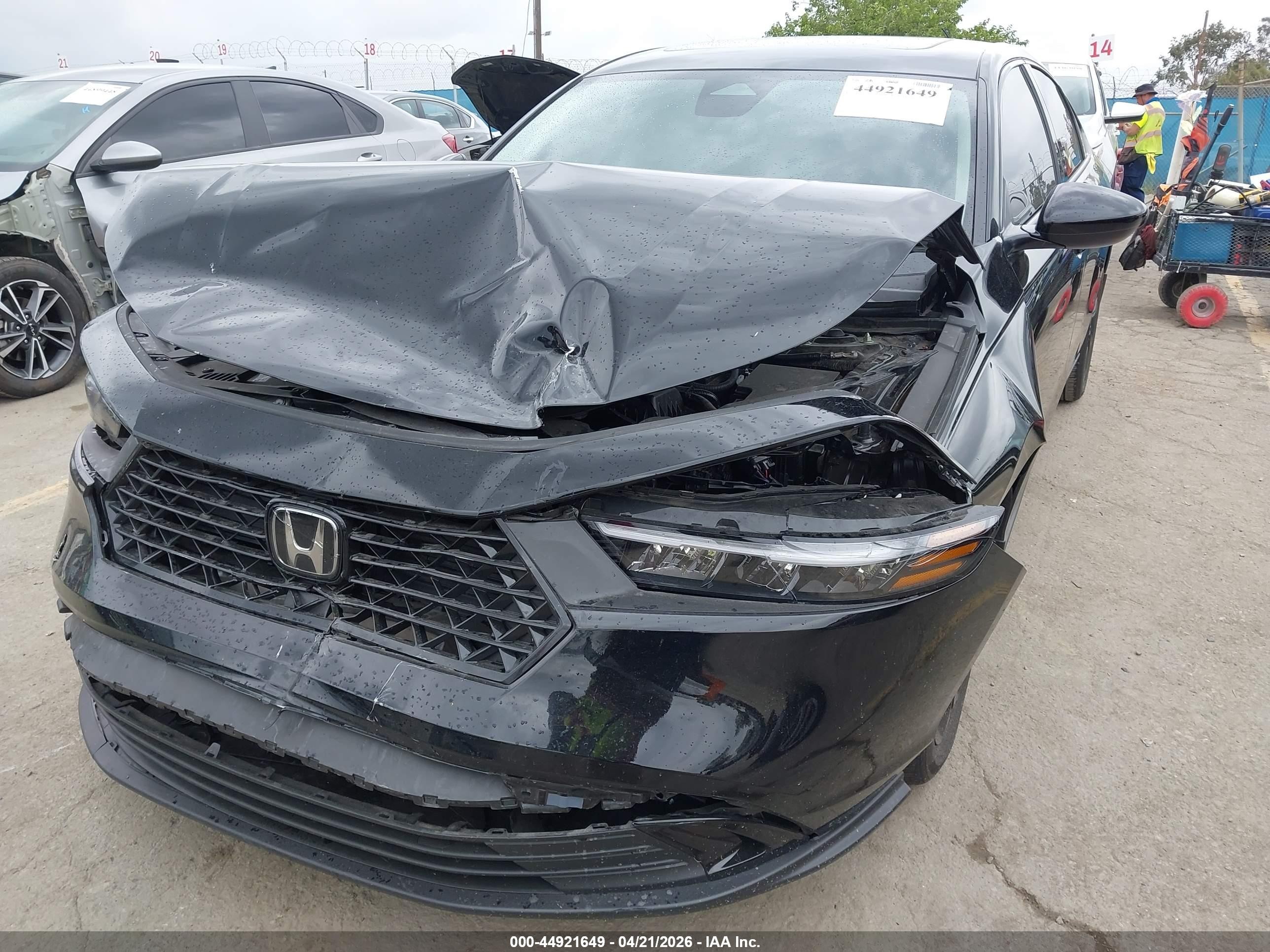 2025 Honda Accord Se Черный vin: 1HGCY1F45SA018031