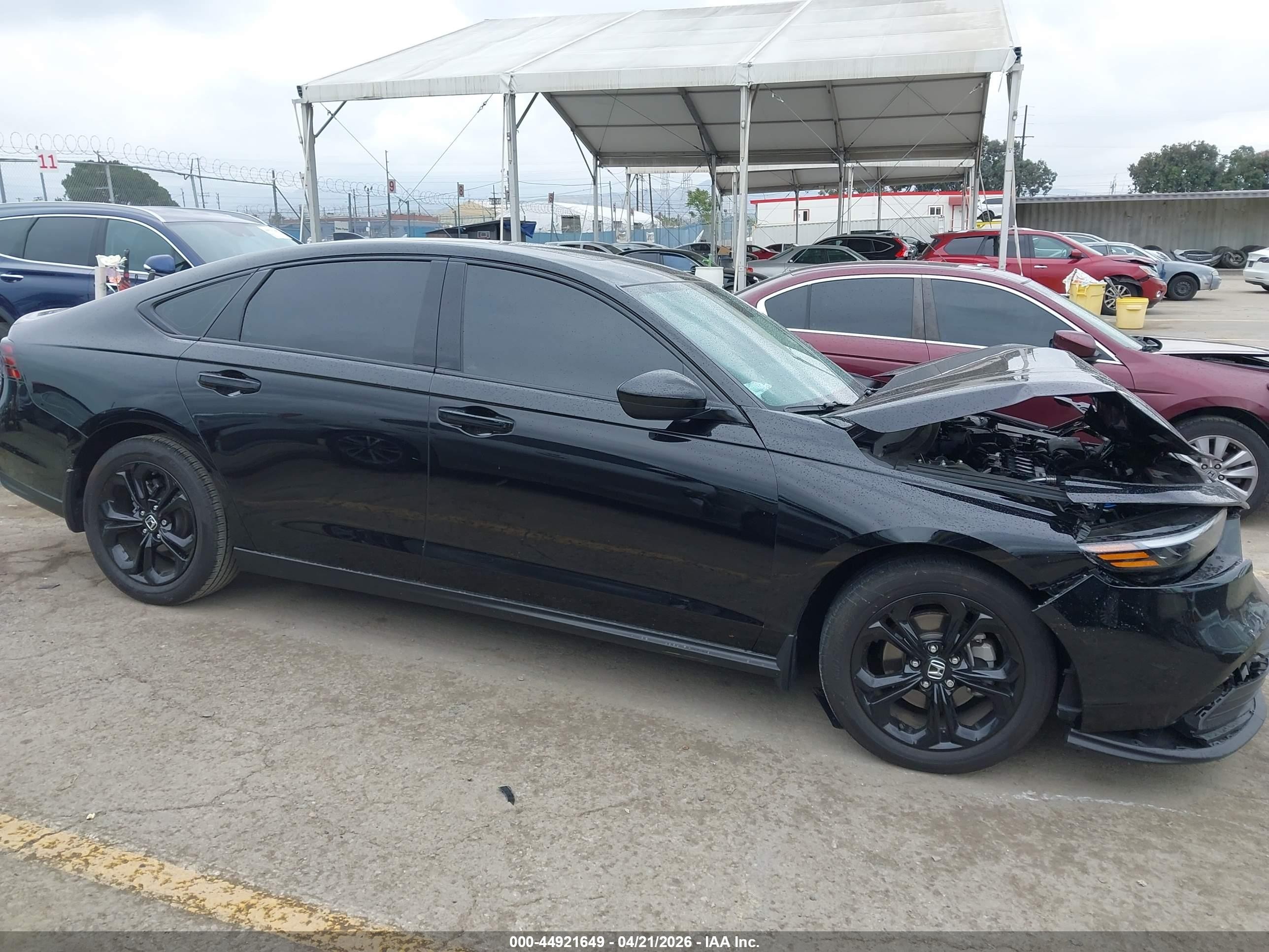 2025 Honda Accord Se Черный vin: 1HGCY1F45SA018031