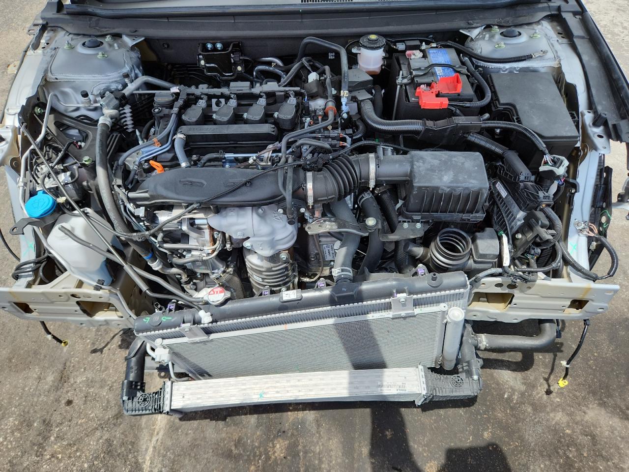 2025 Honda Accord Se Silver vin: 1HGCY1F45SA062613 Damage: Front Bumper Reinforcement, Missing, Replacement Required