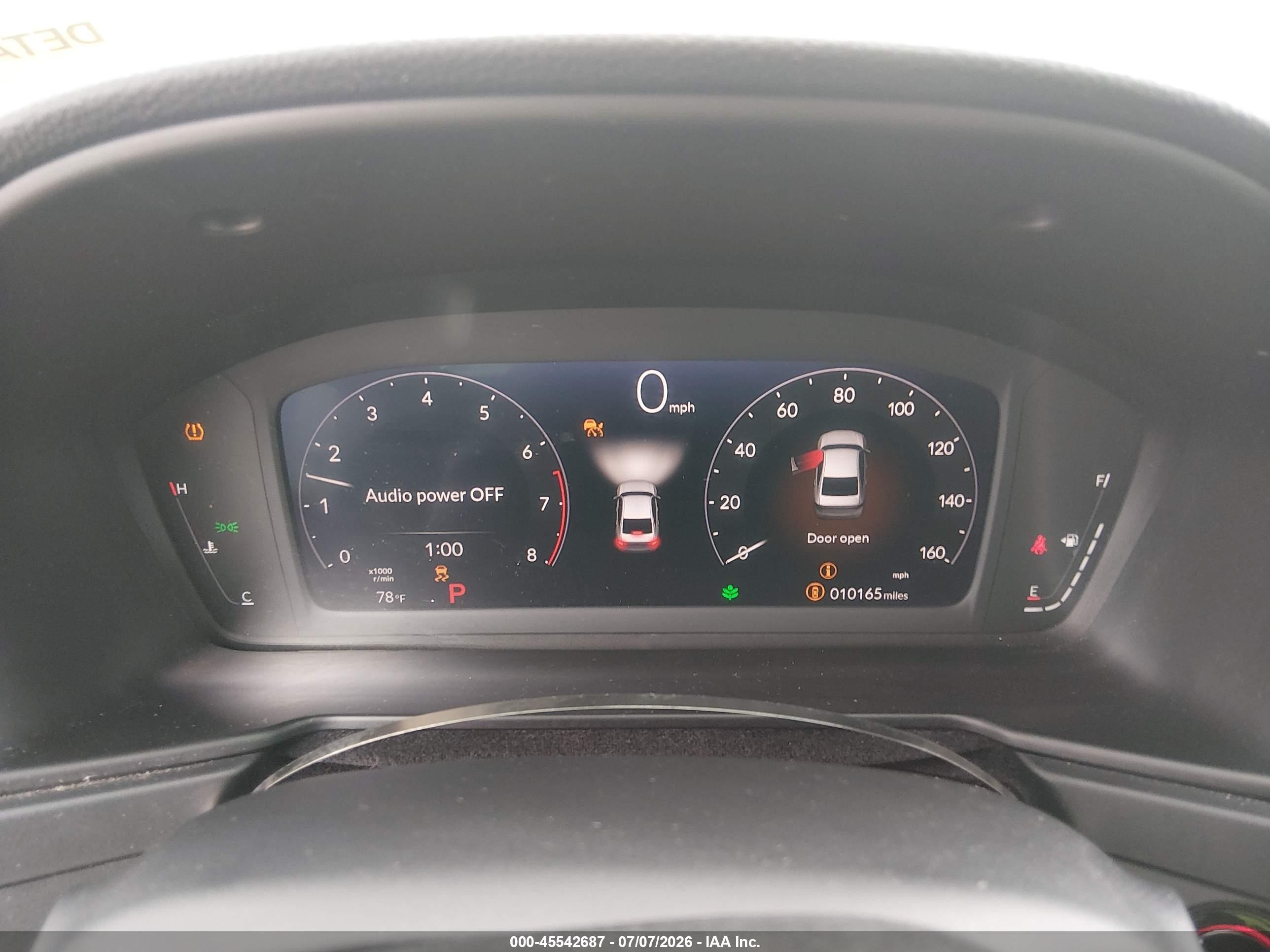 2025 Honda Accord Se White vin: 1HGCY1F45SA066144
