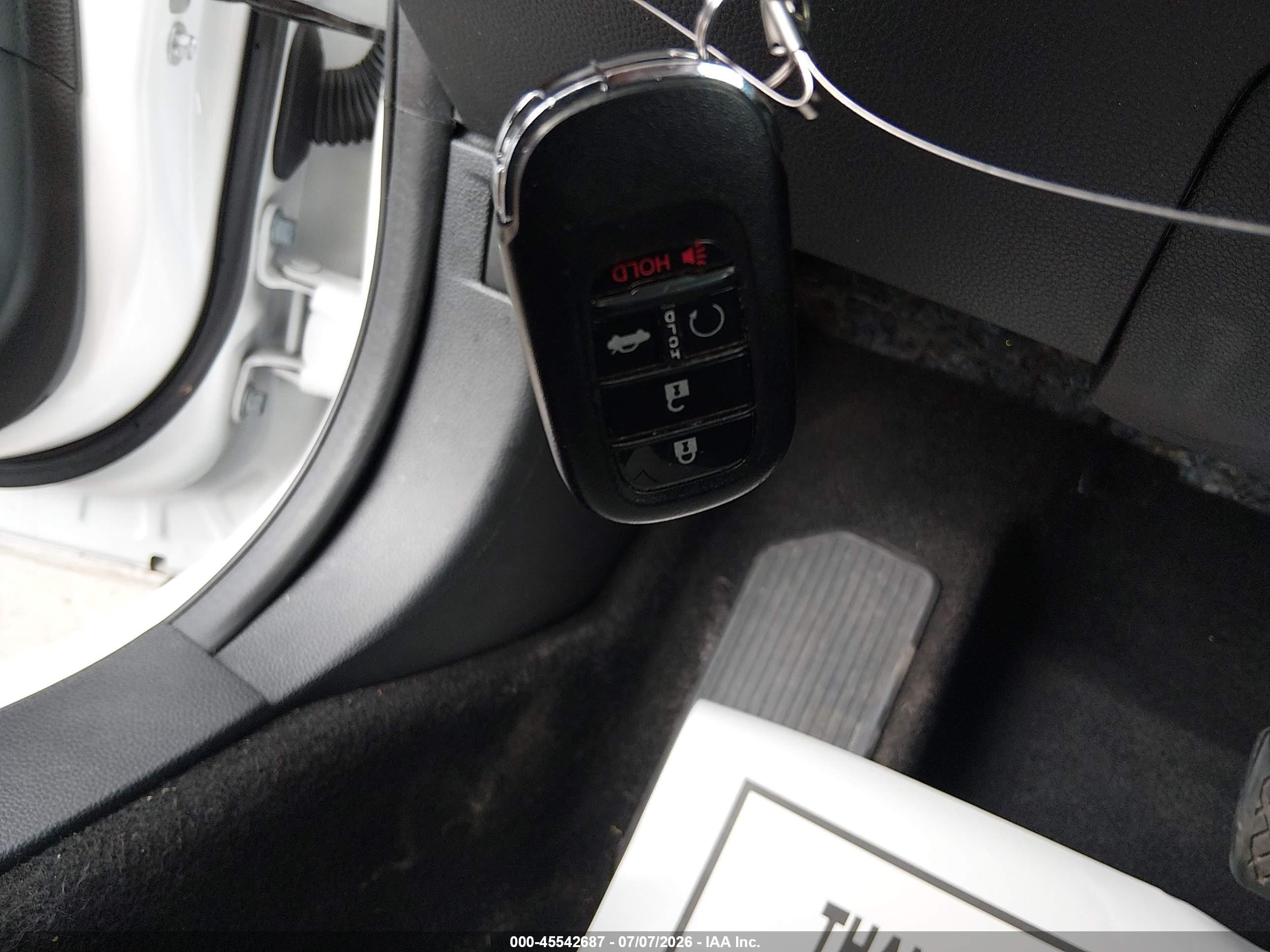 2025 Honda Accord Se White vin: 1HGCY1F45SA066144