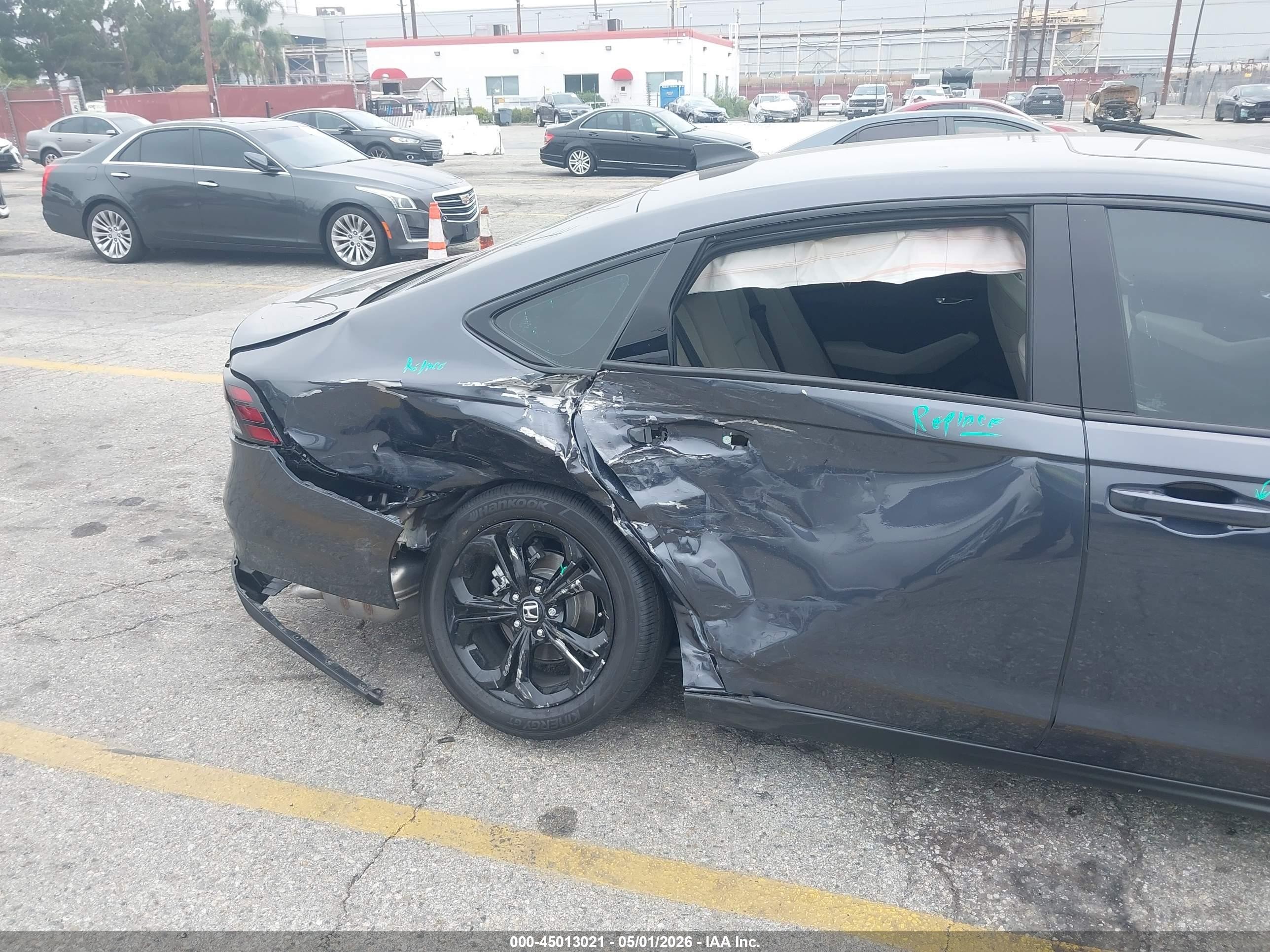 2025 Honda Accord Se Серый vin: 1HGCY1F45SA072932