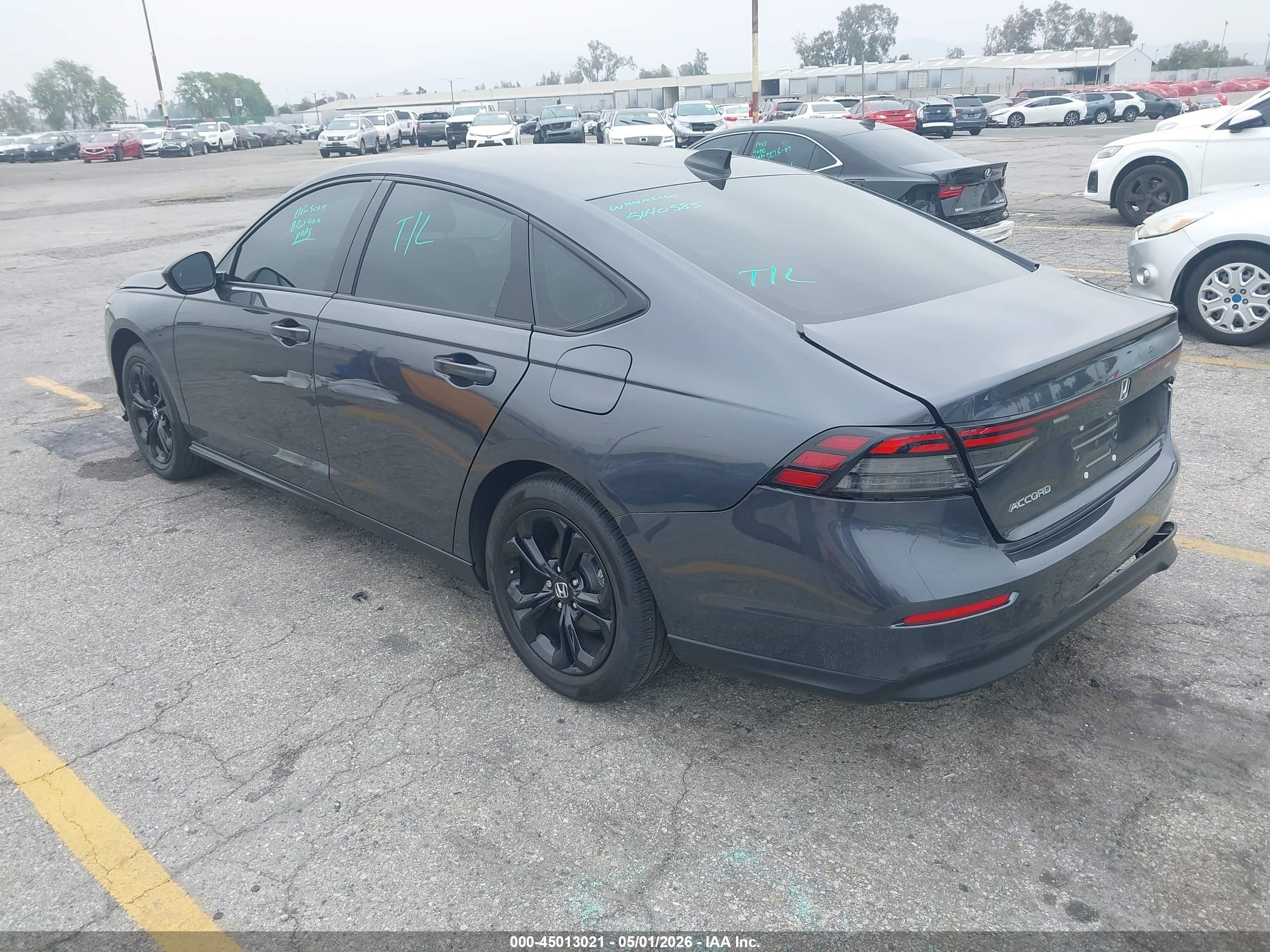 2025 Honda Accord Se Серый vin: 1HGCY1F45SA072932