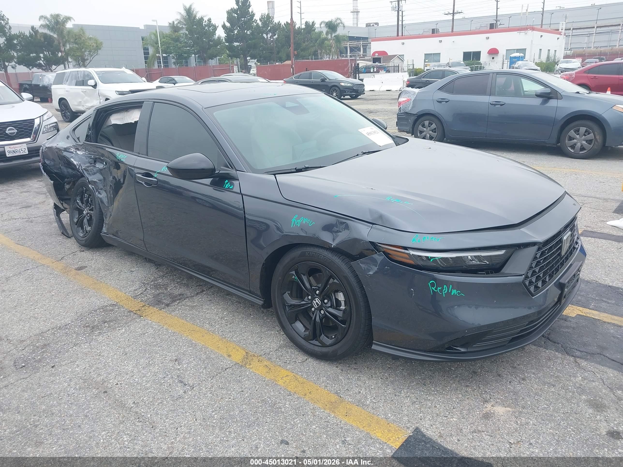 2025 Honda Accord Se Gray vin: 1HGCY1F45SA072932