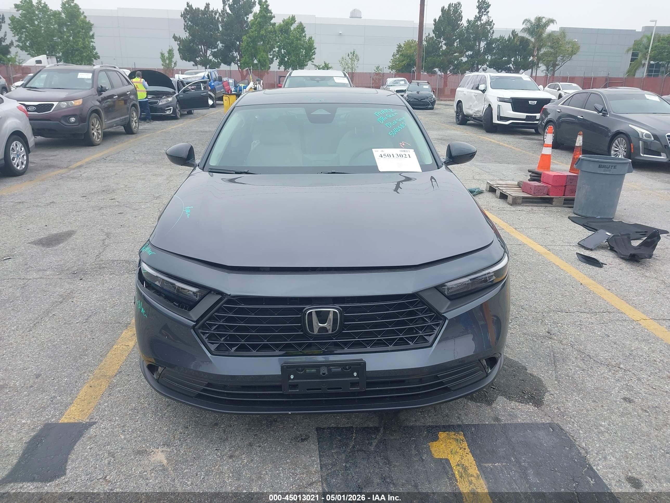2025 Honda Accord Se Серый vin: 1HGCY1F45SA072932