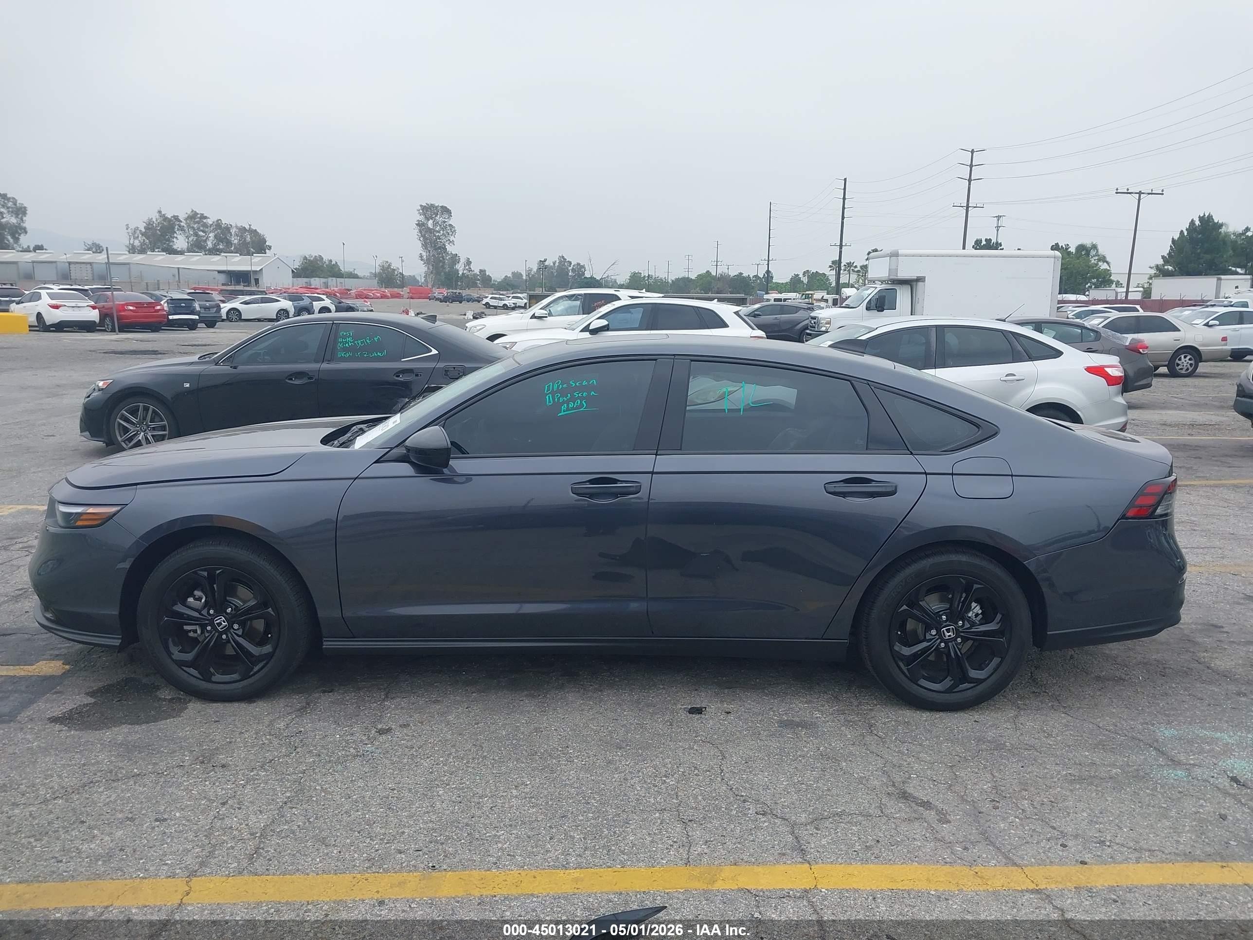 2025 Honda Accord Se Серый vin: 1HGCY1F45SA072932