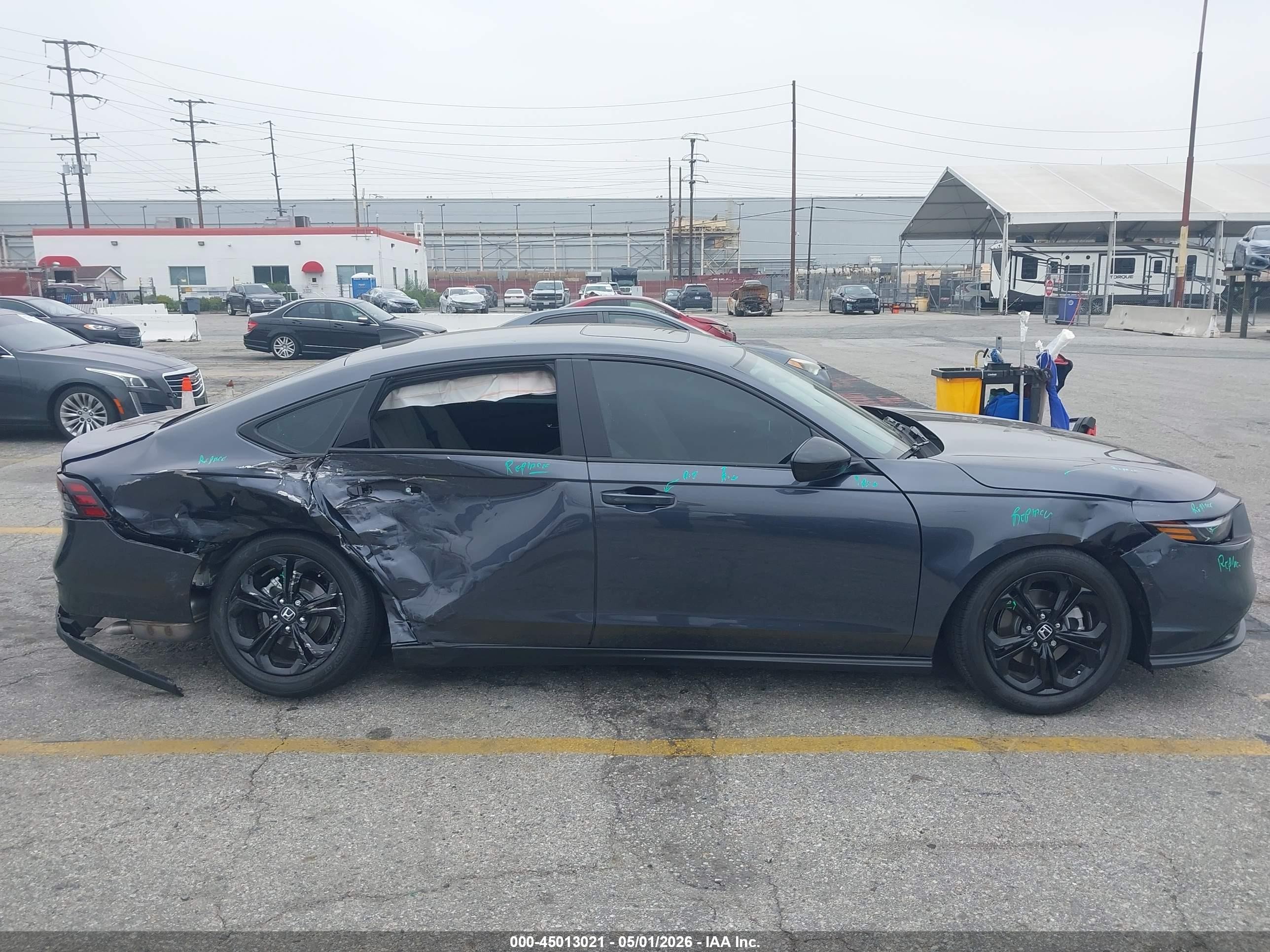 2025 Honda Accord Se Серый vin: 1HGCY1F45SA072932