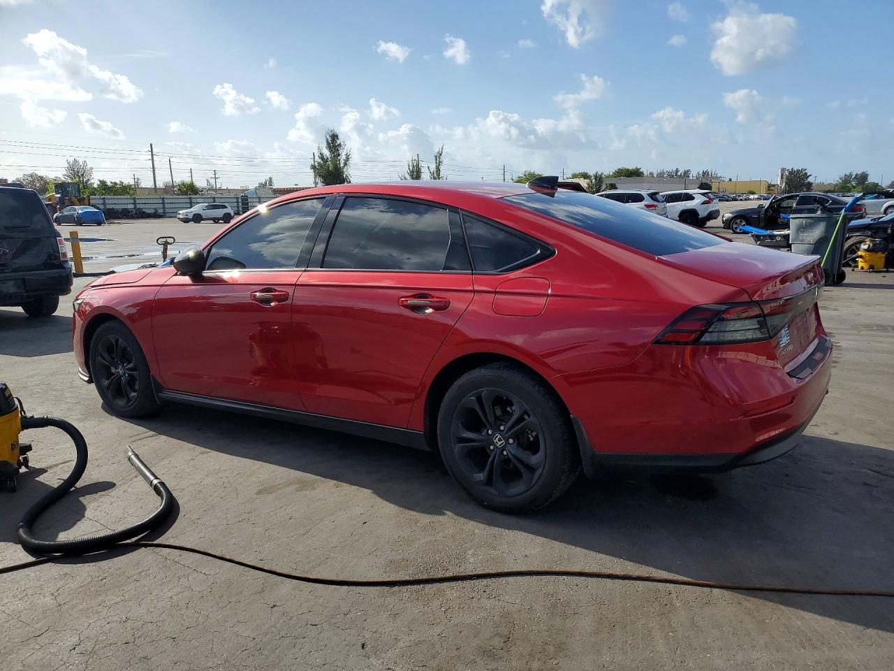 2025 Honda Accord Se Red vin: 1HGCY1F46SA019804