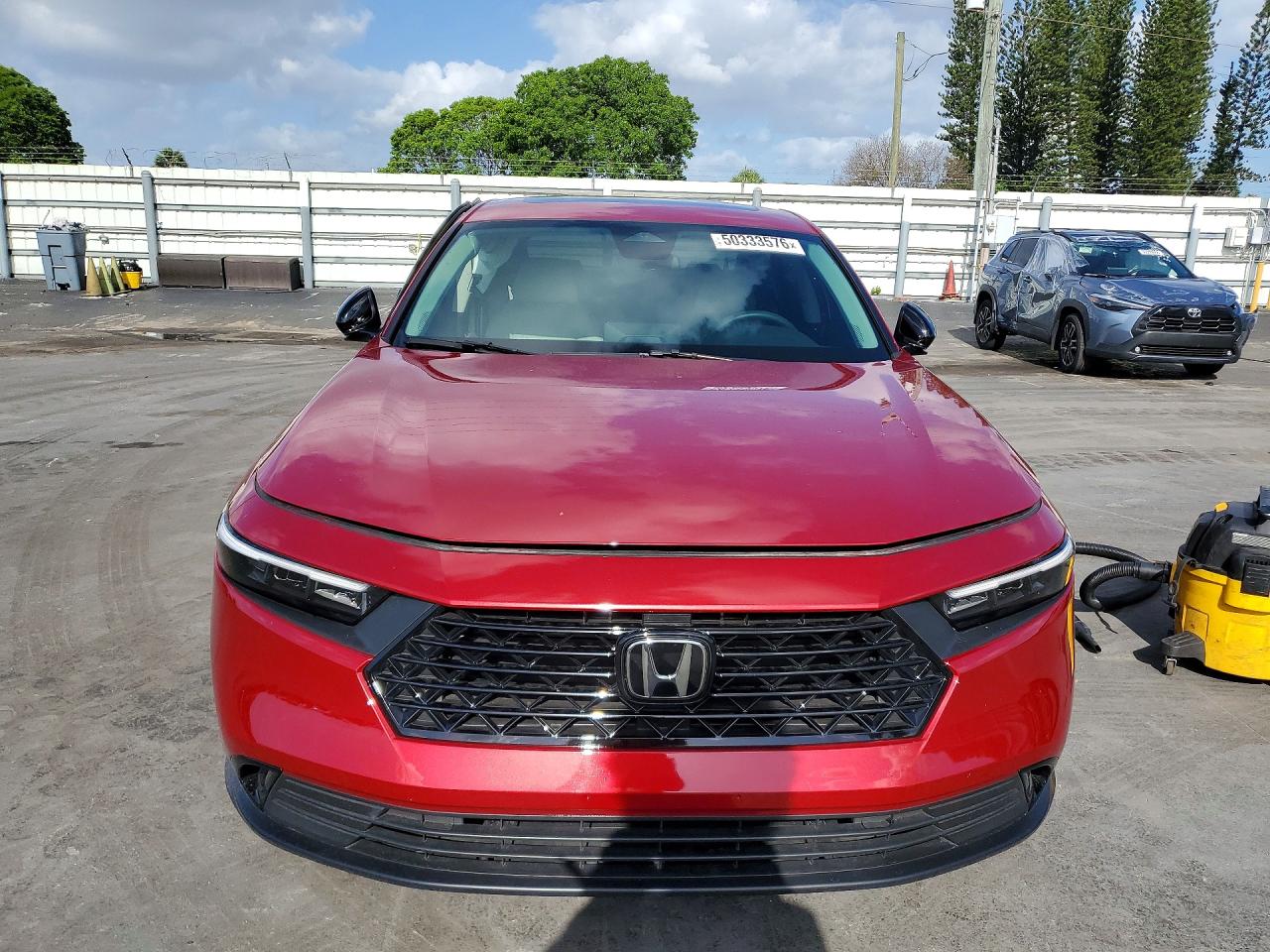 2025 Honda Accord Se Red vin: 1HGCY1F46SA019804