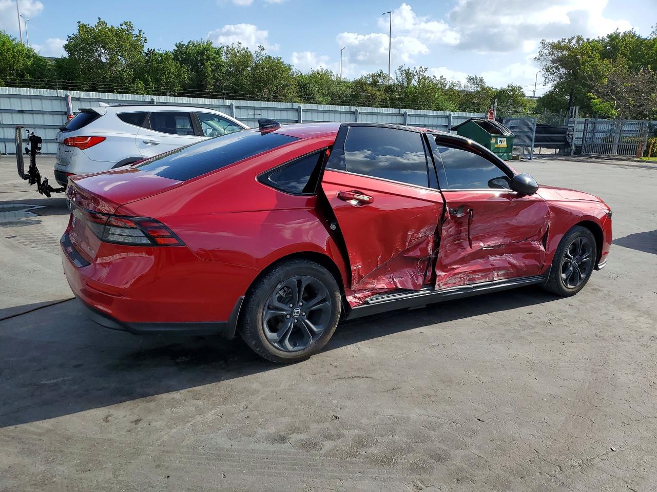 2025 Honda Accord Se Red vin: 1HGCY1F46SA019804