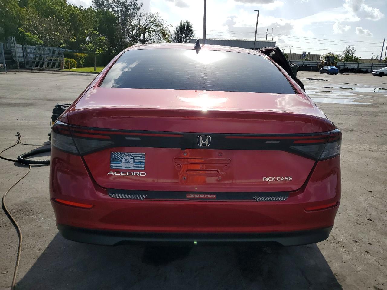 2025 Honda Accord Se Red vin: 1HGCY1F46SA019804