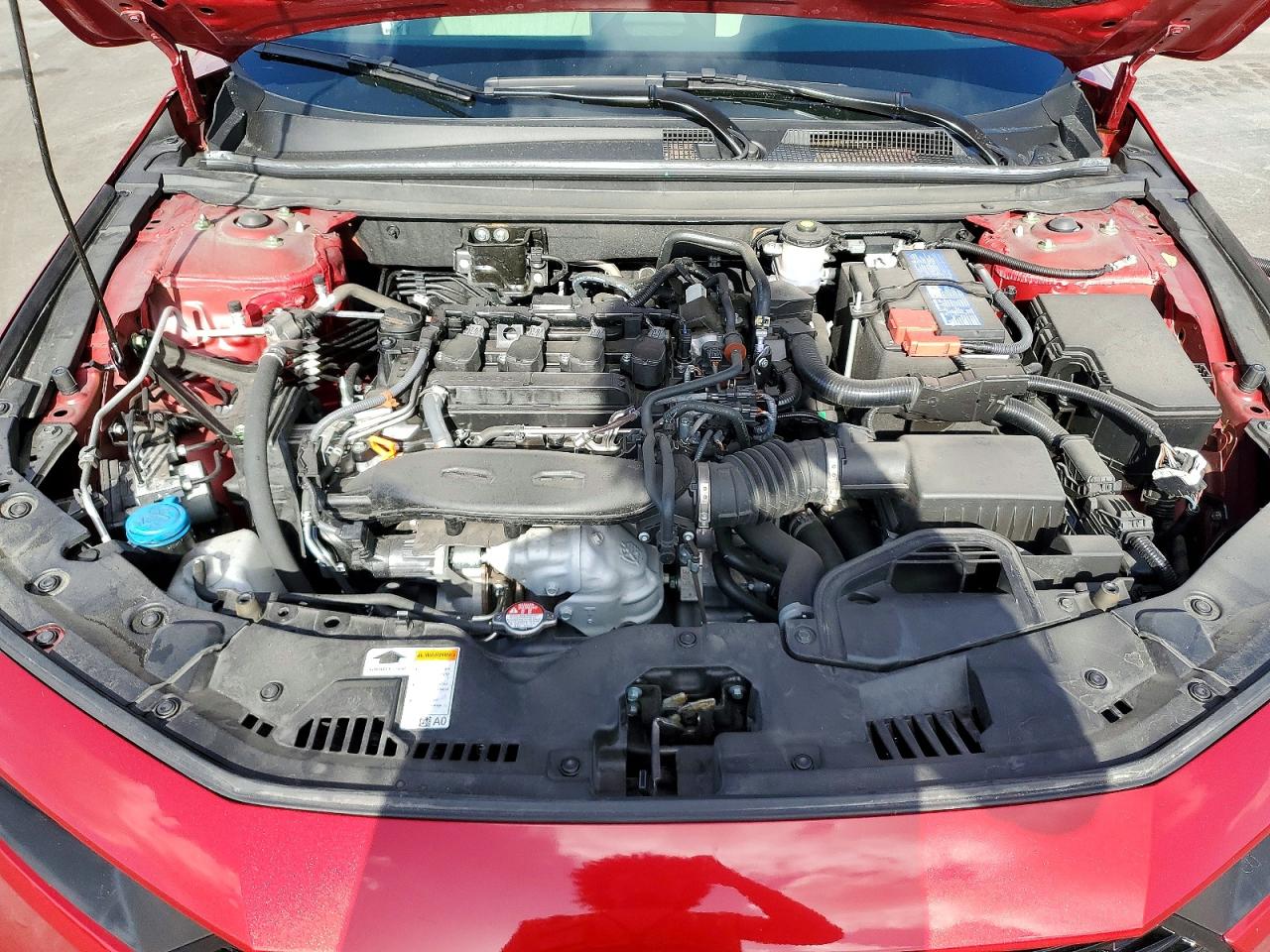 2025 Honda Accord Se Red vin: 1HGCY1F46SA019804