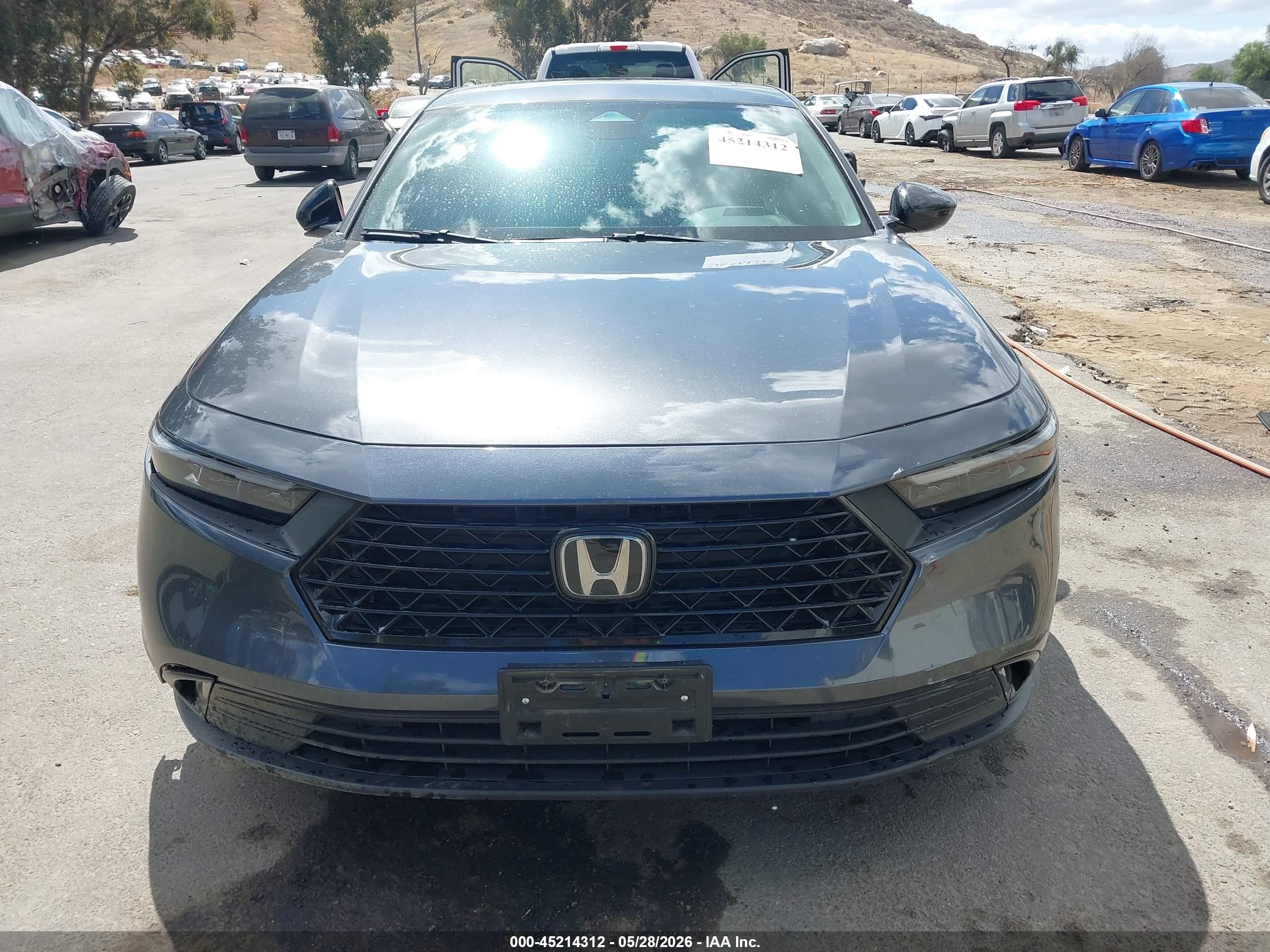 2025 Honda Accord Se Серый vin: 1HGCY1F46SA023366