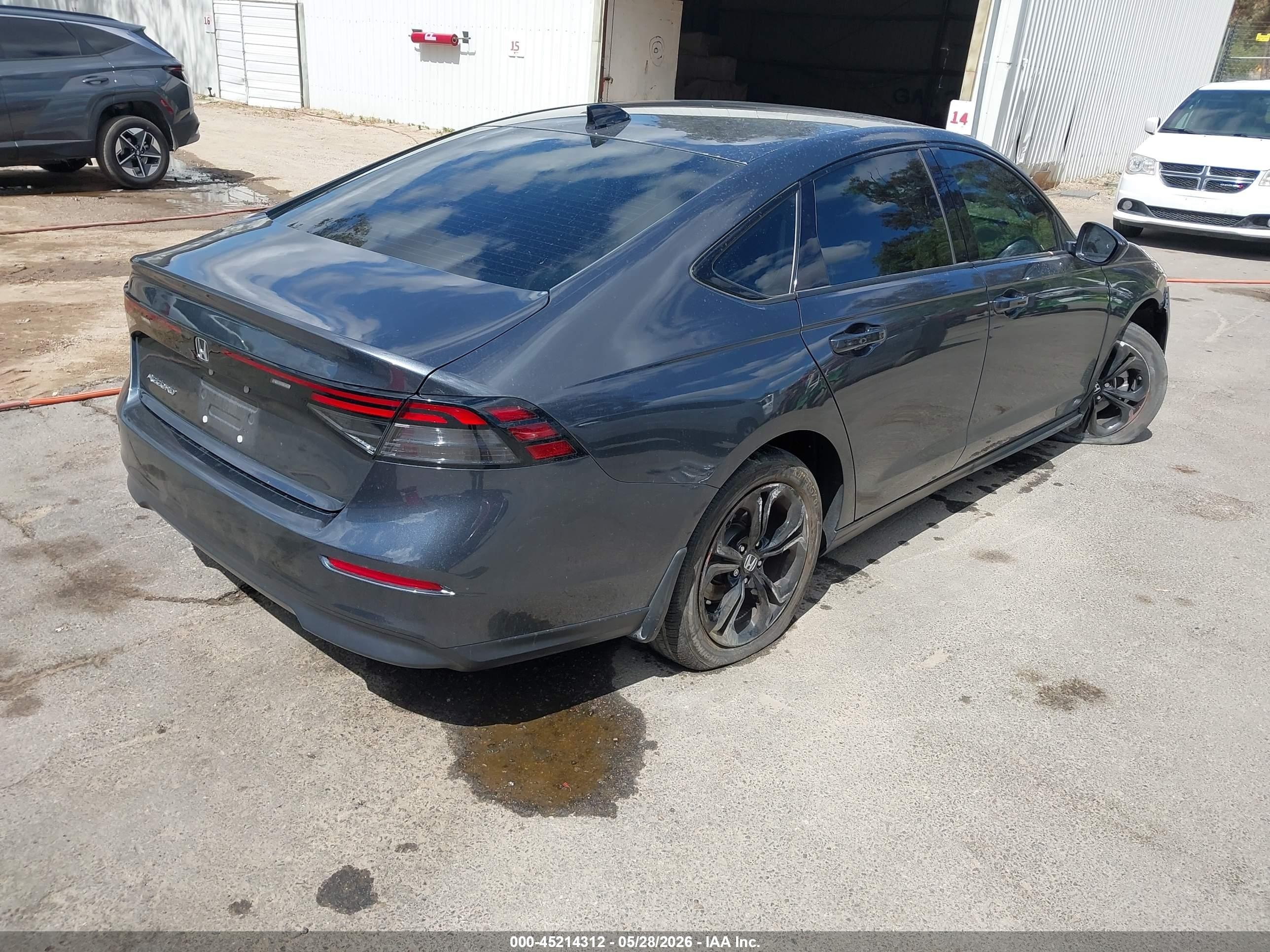 2025 Honda Accord Se Серый vin: 1HGCY1F46SA023366