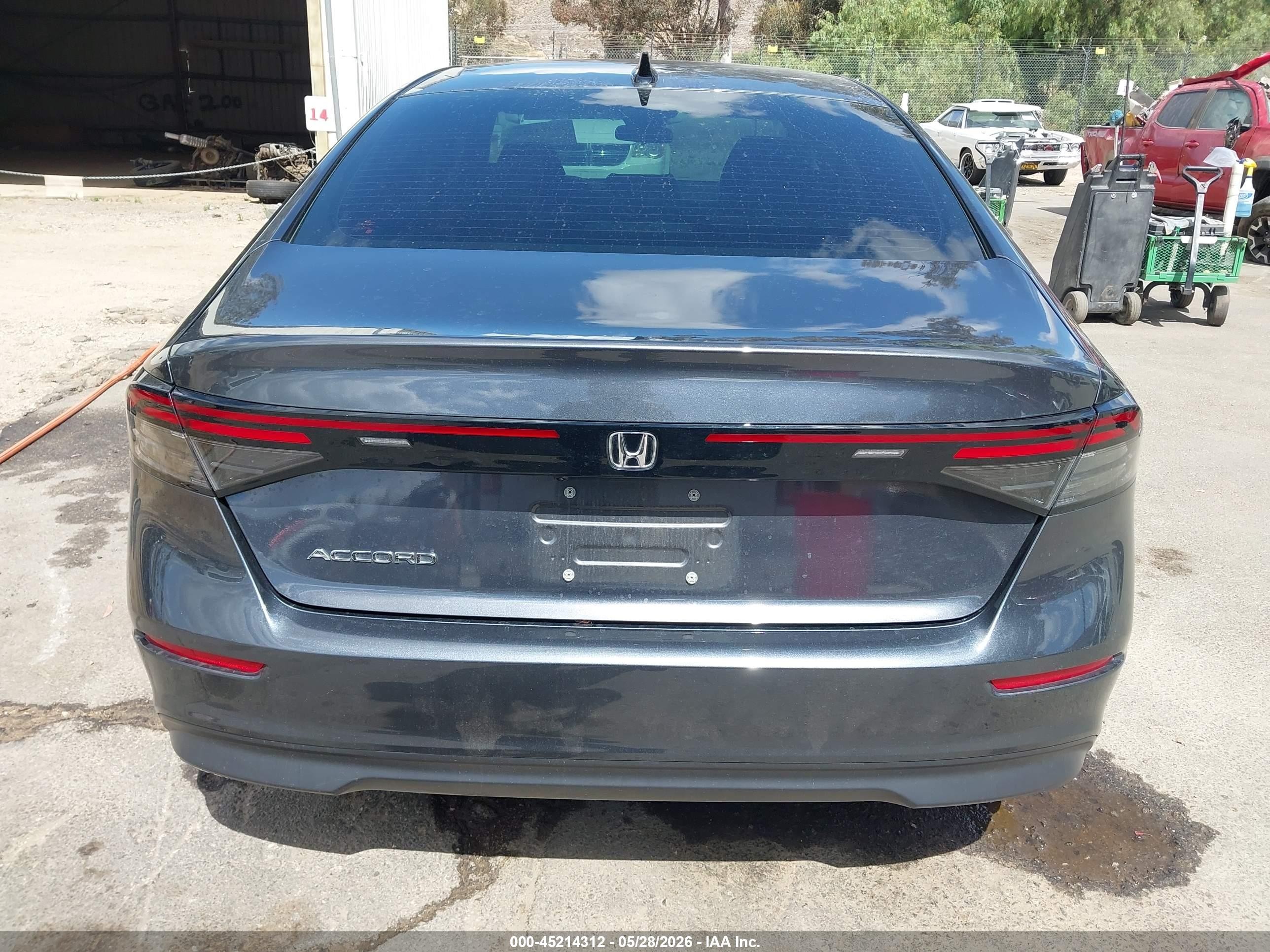 2025 Honda Accord Se Серый vin: 1HGCY1F46SA023366