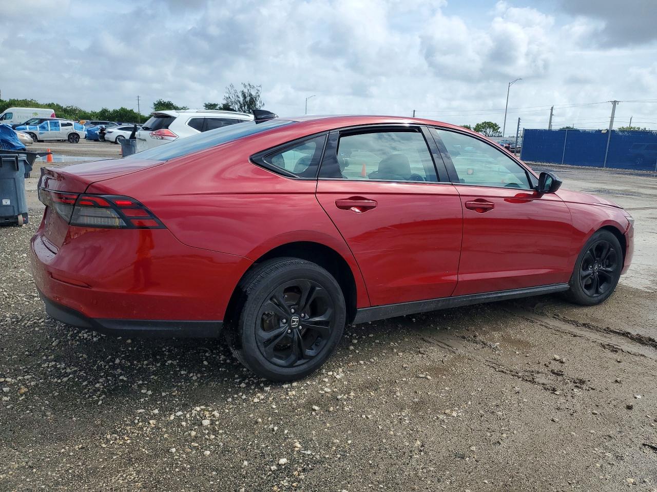 2025 Honda Accord Se Red vin: 1HGCY1F46SA054438