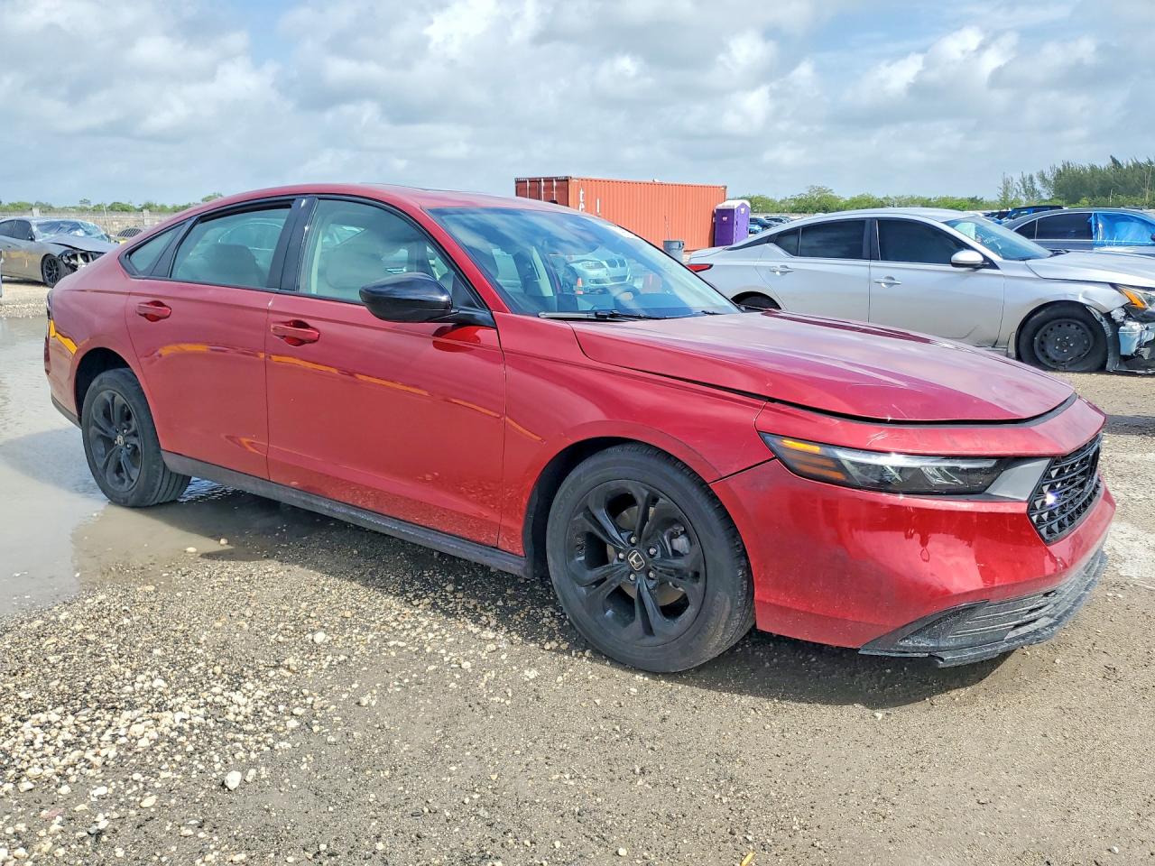 2025 Honda Accord Se Red vin: 1HGCY1F46SA054438